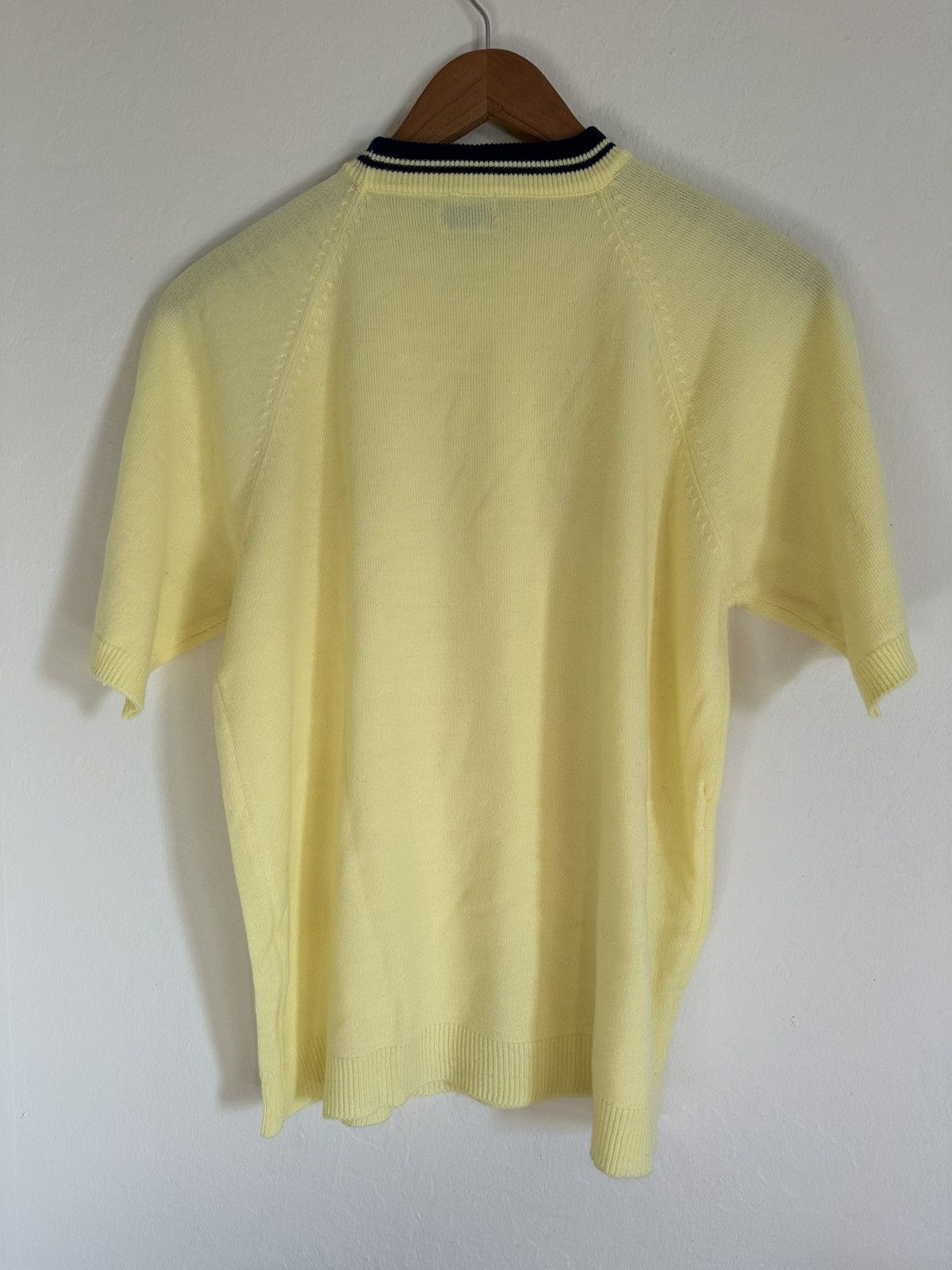 JCPenney × Towncraft × Vintage Vintage Towncraft striped mock ringer knit sweater shirt Size US L / EU 52-54 / 3 - 3 Thumbnail