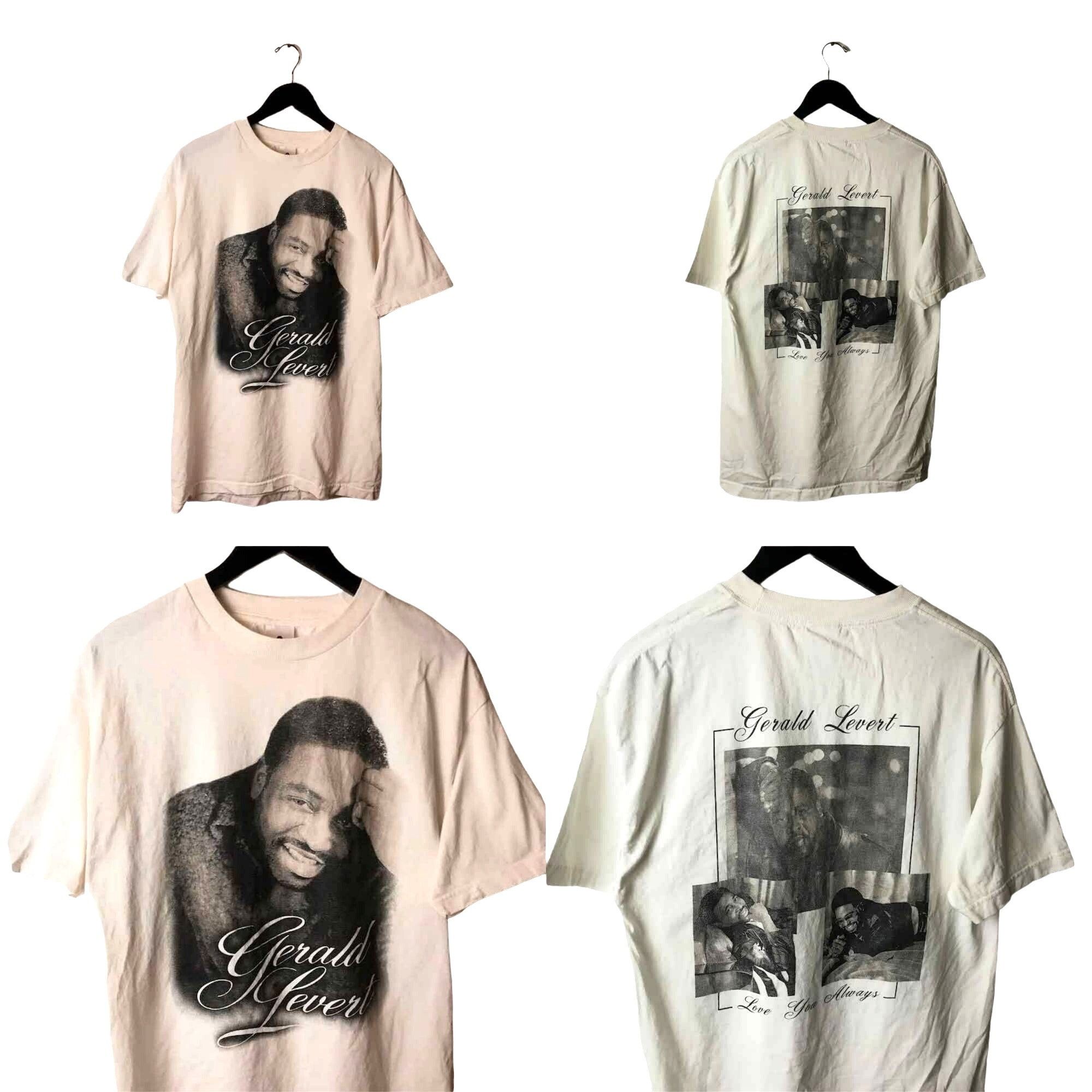 Alstyle Gerald Levert Rap Tee Memorial White Medium M T Shirt | Grailed