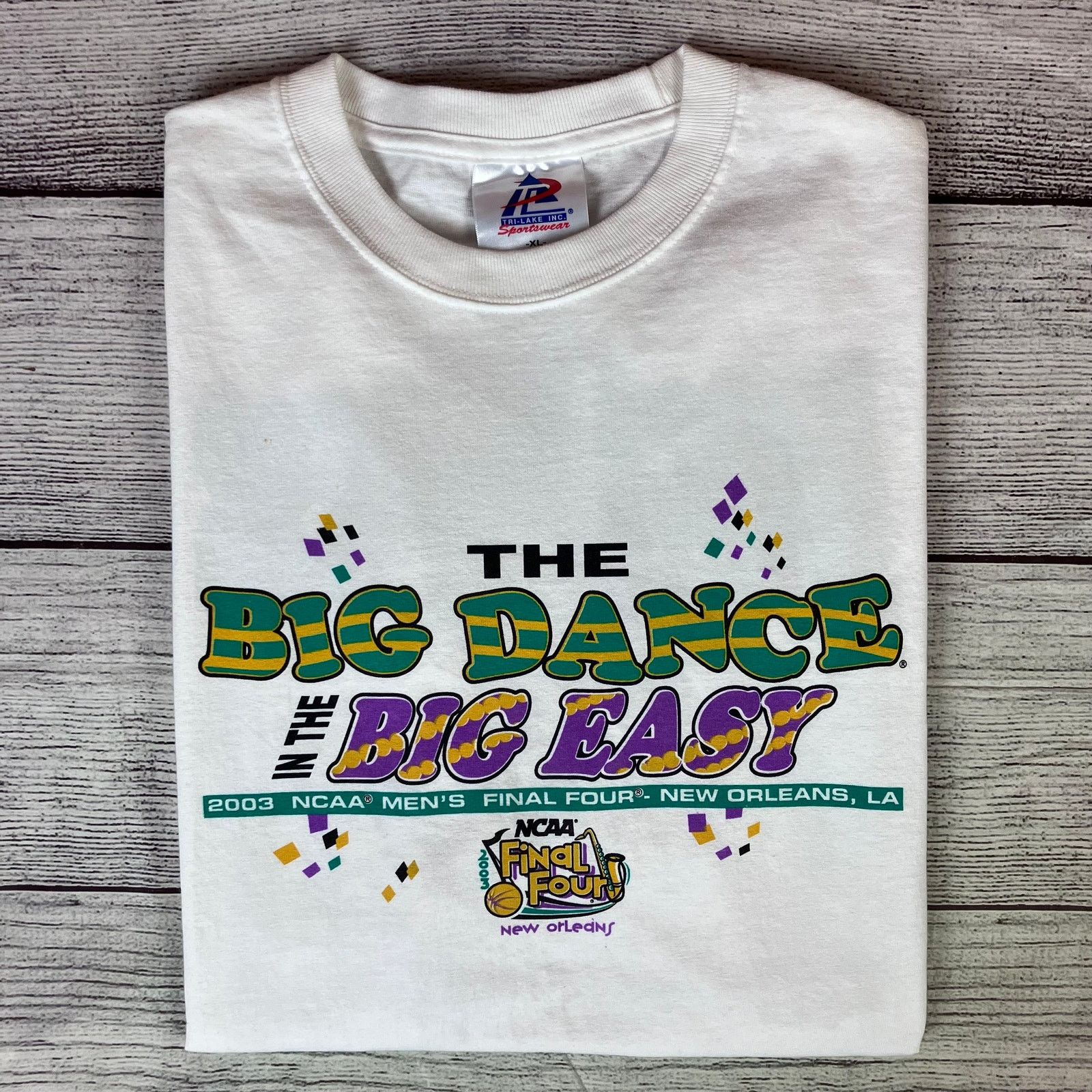 NCAA × Vintage Vintage 2003 NCAA March Madness Basketball T-shirt Size US XL / EU 56 / 4 - 1 Thumbnail