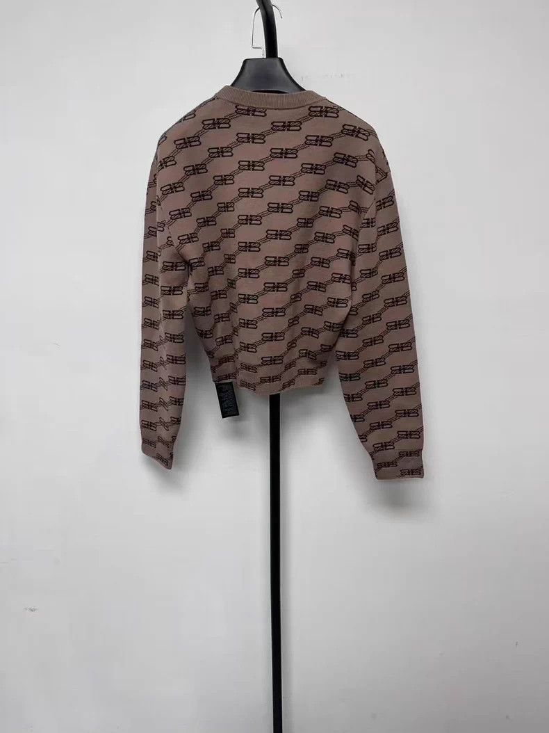 Balenciaga Balenciaga all-over print crew neck pullover sweater Size XS / US 0-2 / IT 36-38 - 2 Thumbnail