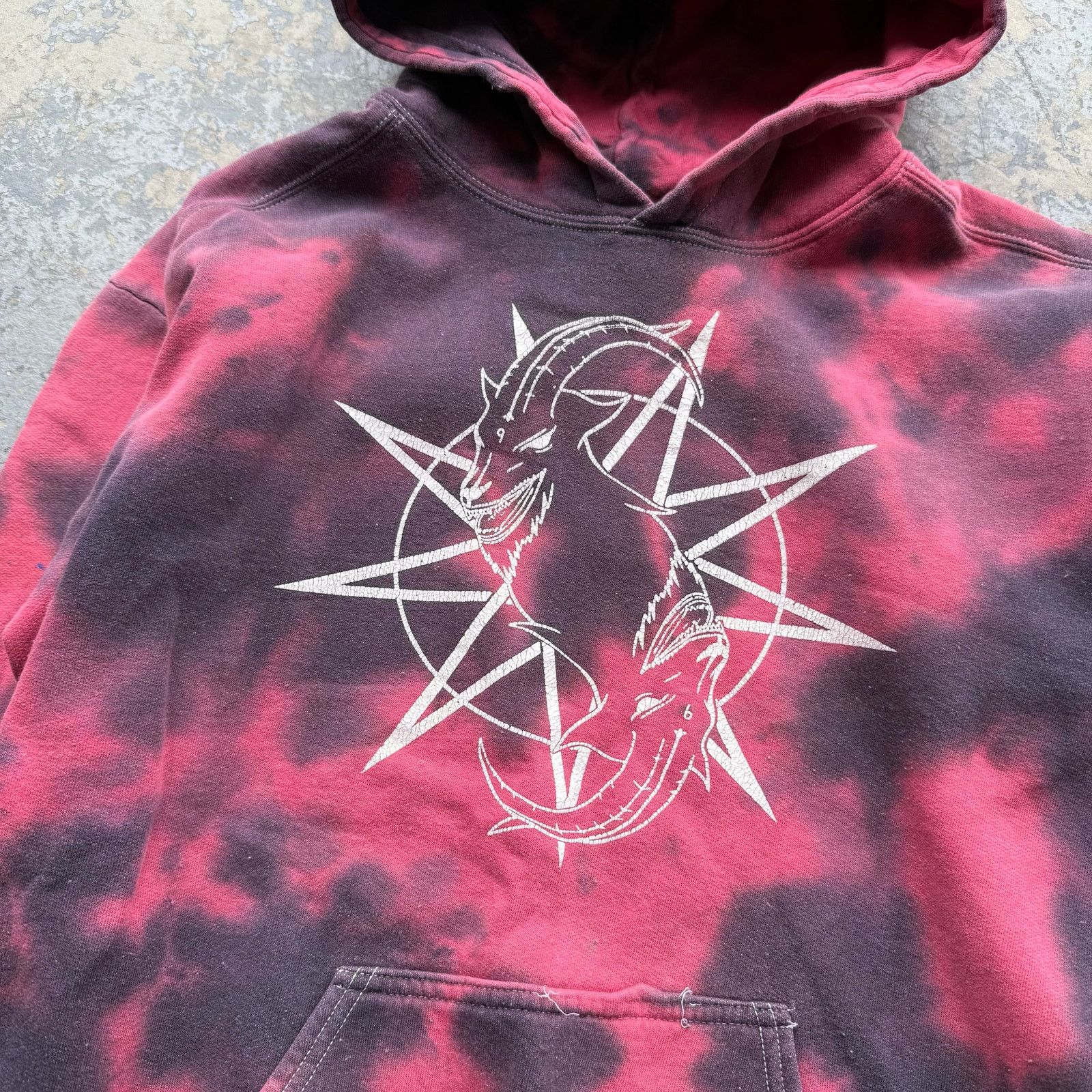 Gildan Vintage Y2K Slipknot Iowa 2001 Tour Hoodie Size M Size US M / EU 48-50 / 2 - 2 Thumbnail