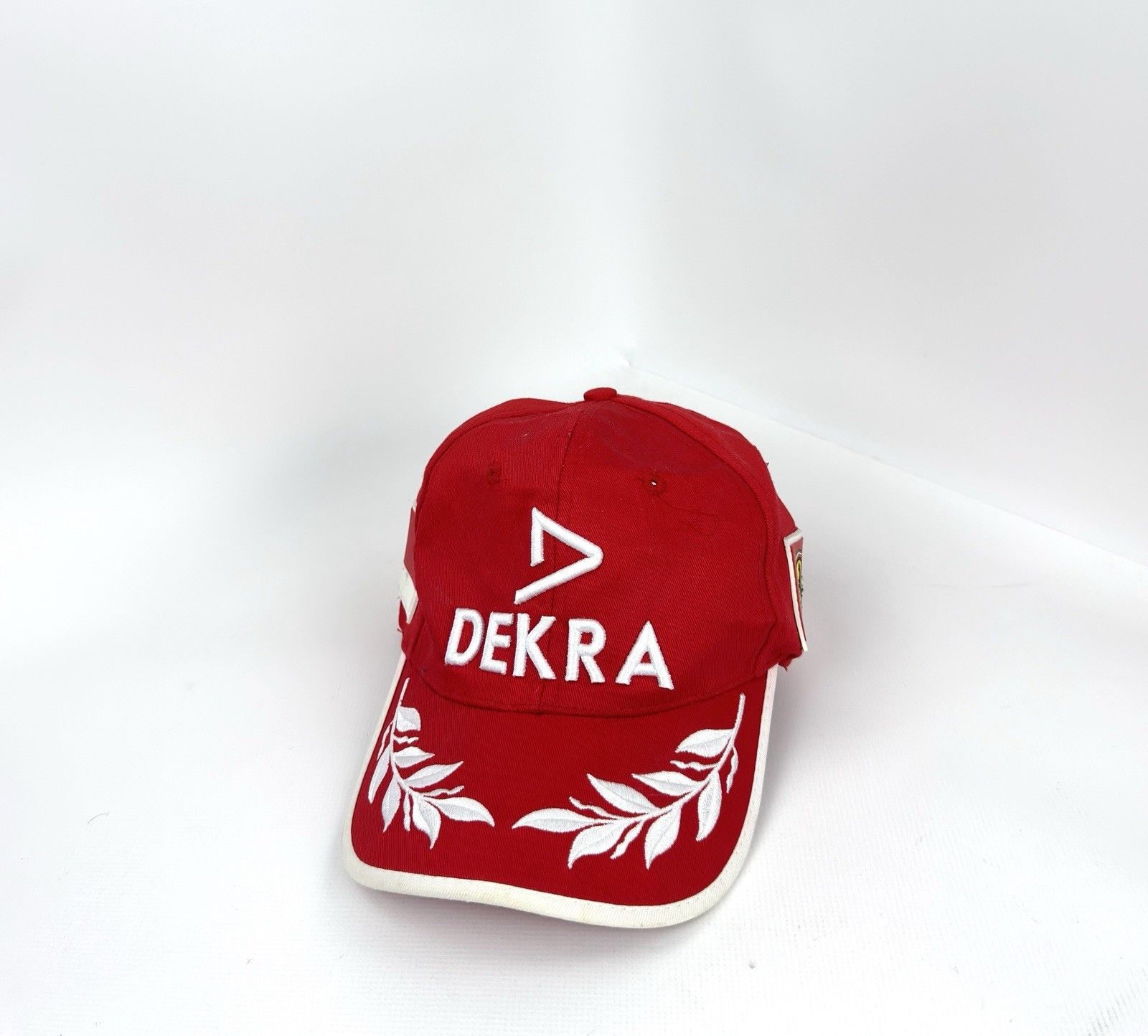 Ferrari RARE Vtg Michael Schumacher 1 FERRARI DEKRA Formula 1 Cap Size ONE SIZE - 2 Thumbnail