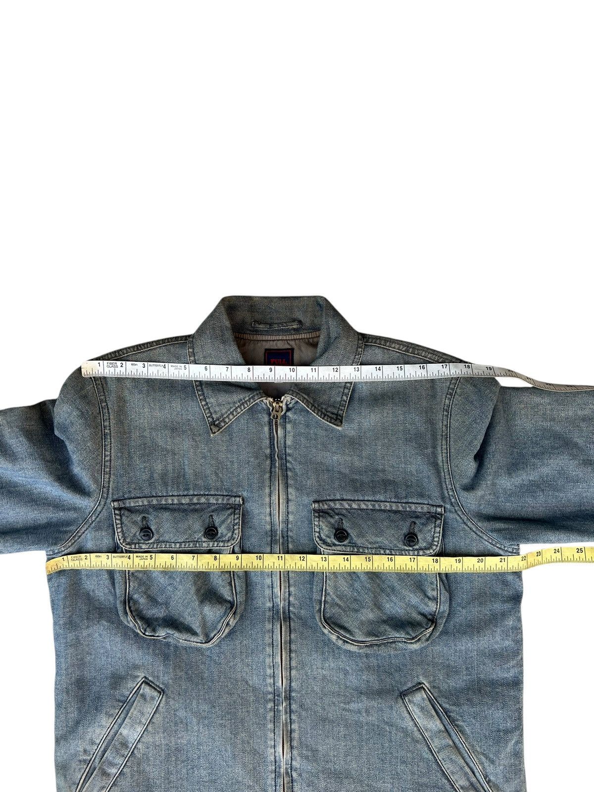 Full Count & Co. × Vintage Vintage Full Count Dirty Mud HBT Denim Jacket Lined Size US M / EU 48-50 / 2 - 4 Thumbnail