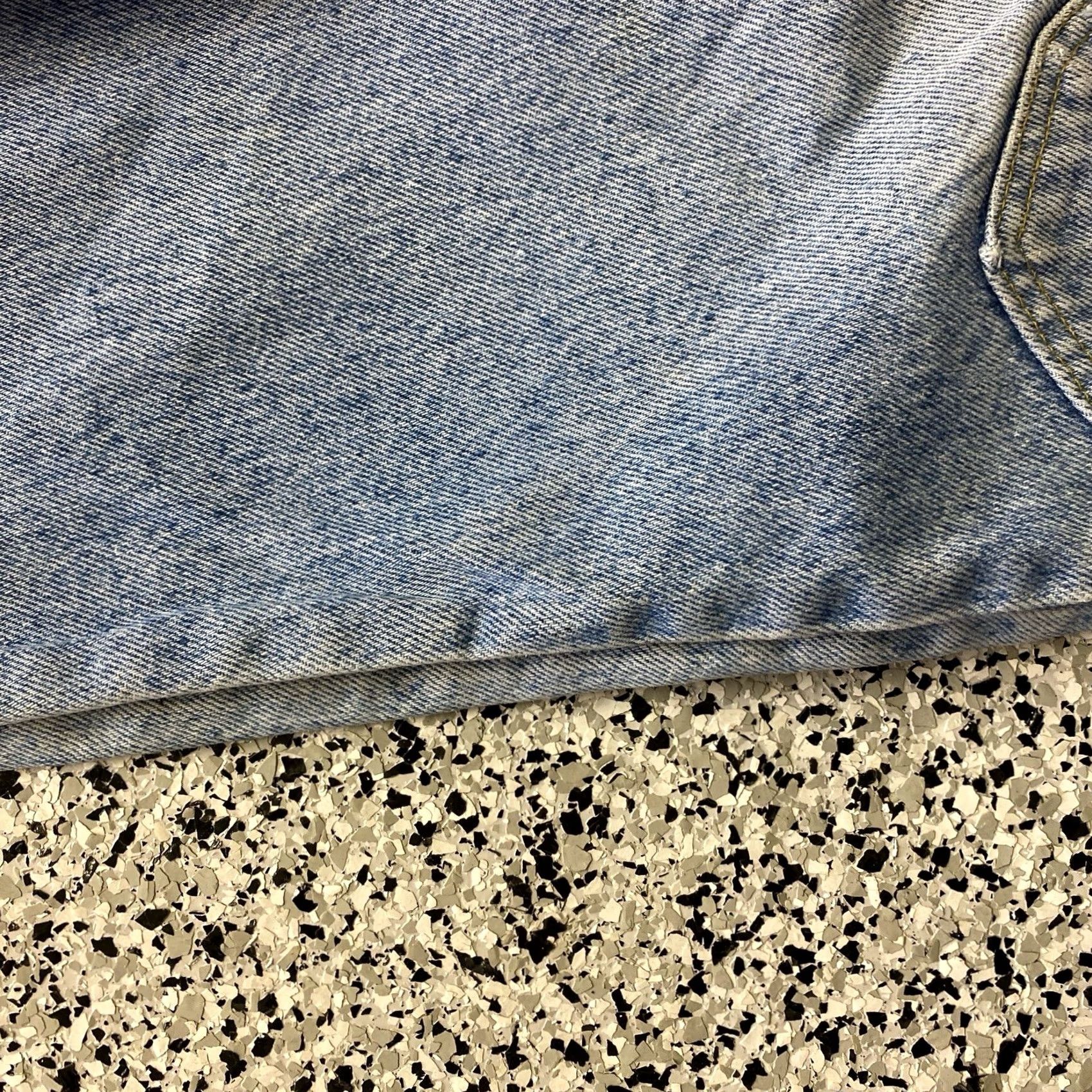 Lee VINTAGE Lee Riders Slim 80s Jeans Blue Denim 22x25.5 Women Regular Straight High Rise (2)** Size 40" / US 18 - 7 Thumbnail