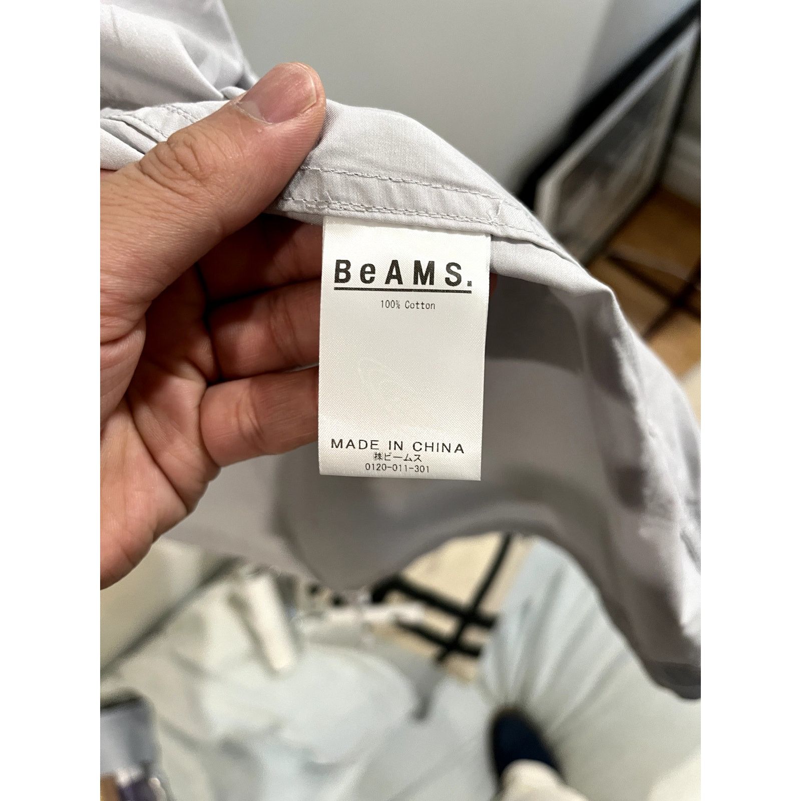 Beams Plus Beams — Hooded Mod Coat in Light Grey — Large Size US L / EU 52-54 / 3 - 16 Thumbnail