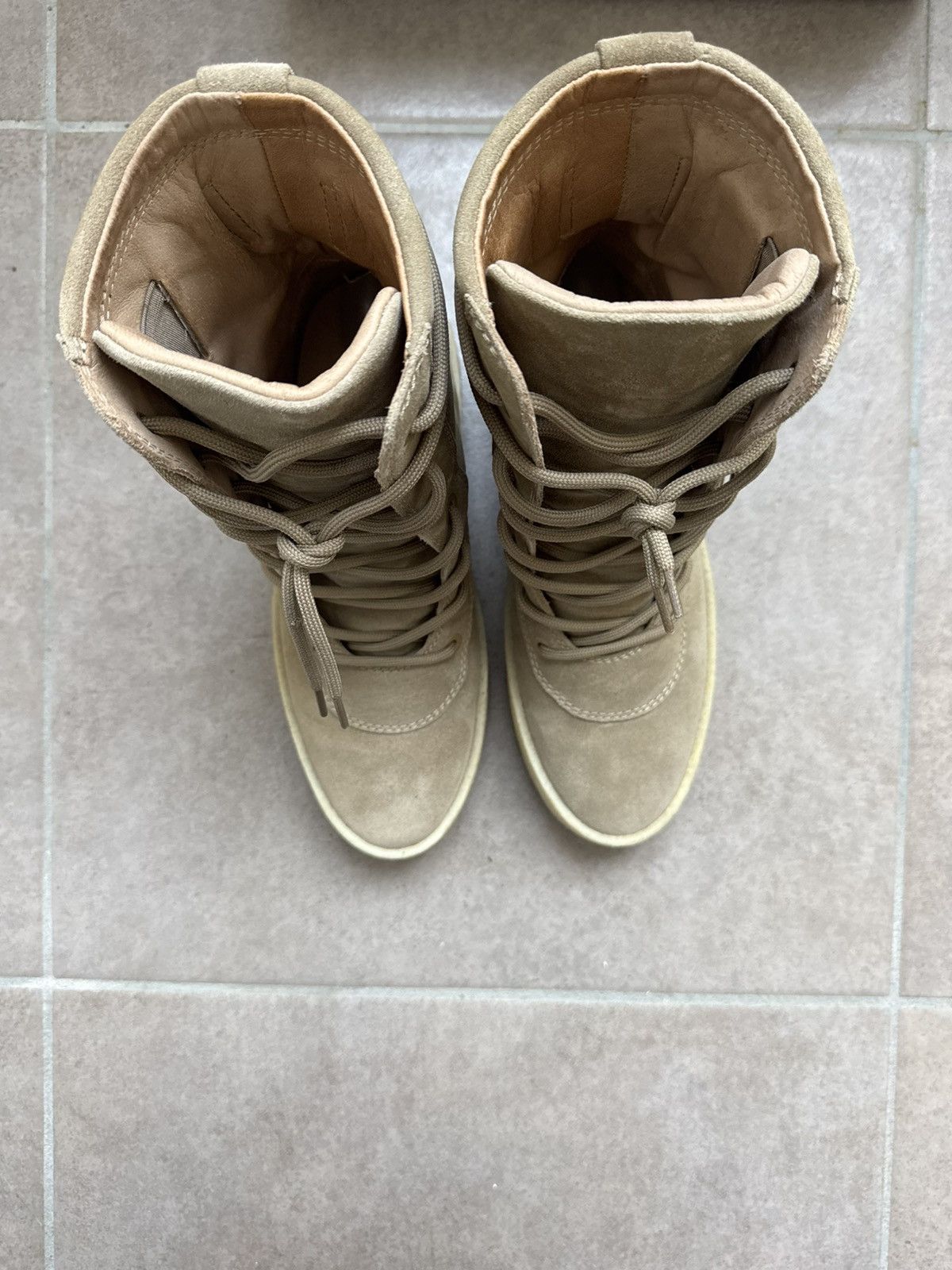 Yeezy Yeezy Season 4 Crepe Boots “Taupe” Size US 7 / EU 40 - 3 Thumbnail