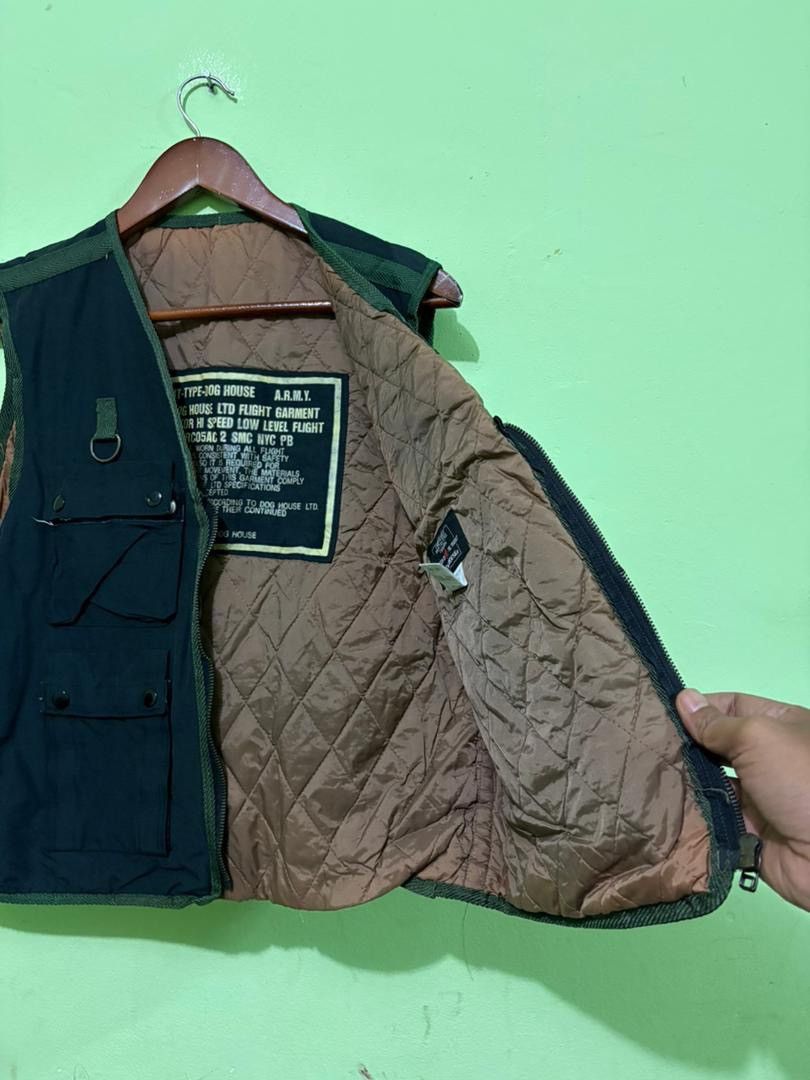 Vintage Vtg Military vest Doghouse Saragota 1957 Size US M / EU 48-50 / 2 - 5 Thumbnail