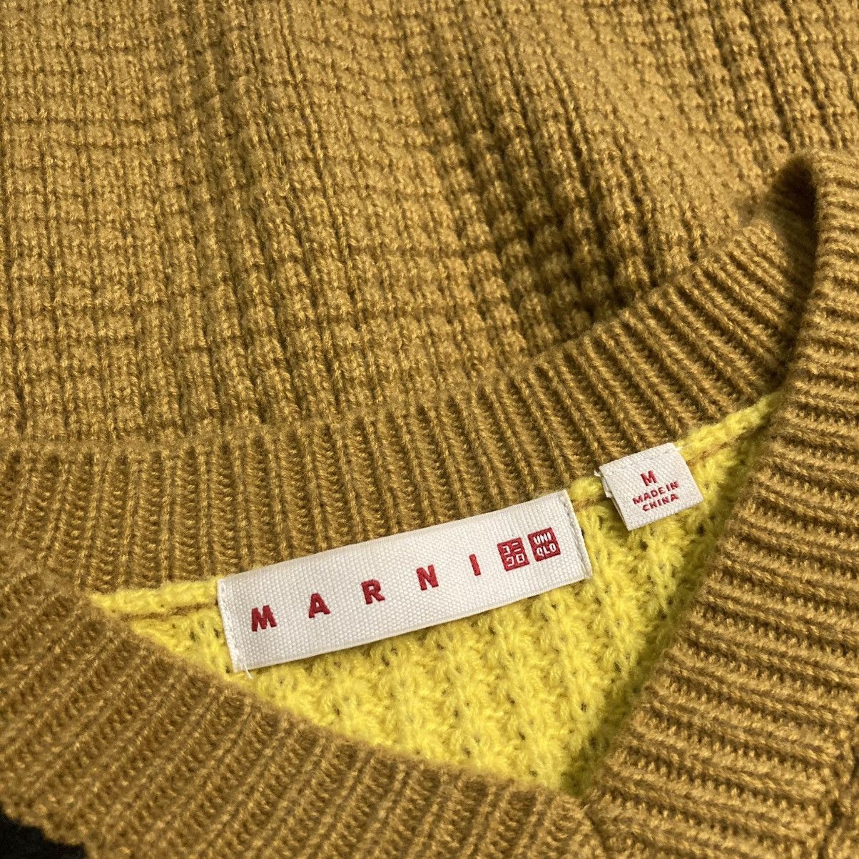 Japanese Brand Uniqlo x Marni Popcorn Knitted V Neck Sweater Size US M / EU 48-50 / 2 - 7 Thumbnail