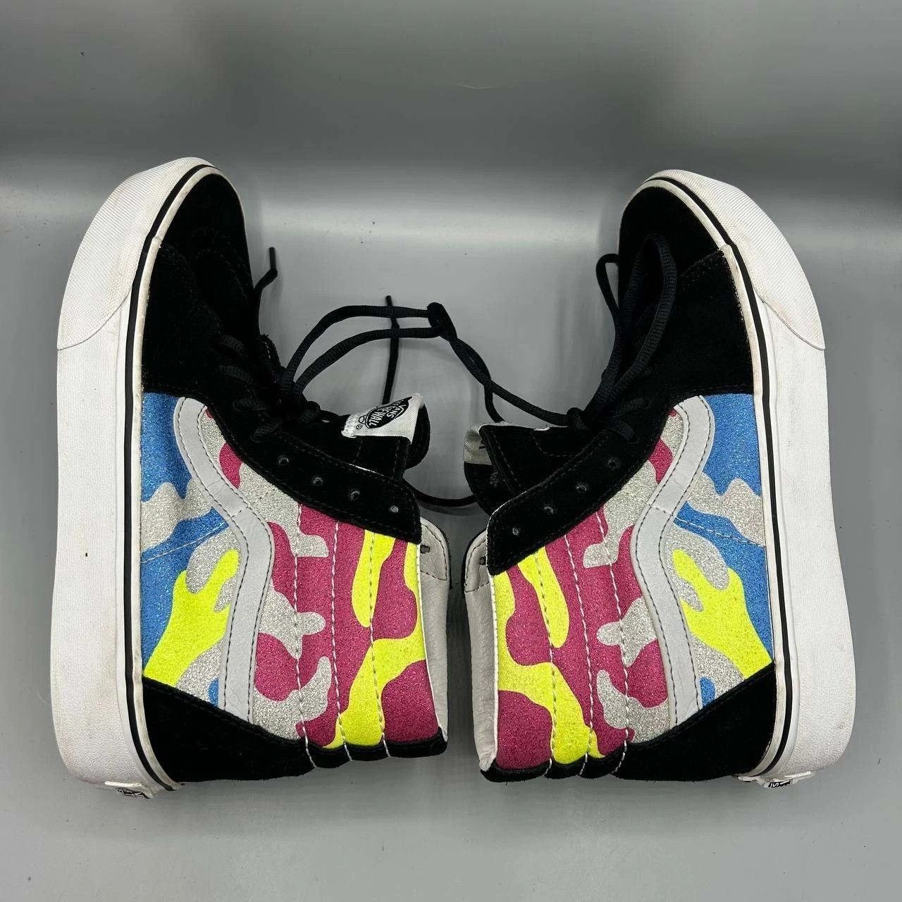 Vans Vans Sk8-Hi High Top Sneakers 8 Glitter Skateboard 721356 Size US 8 / EU 41 - 9 Thumbnail