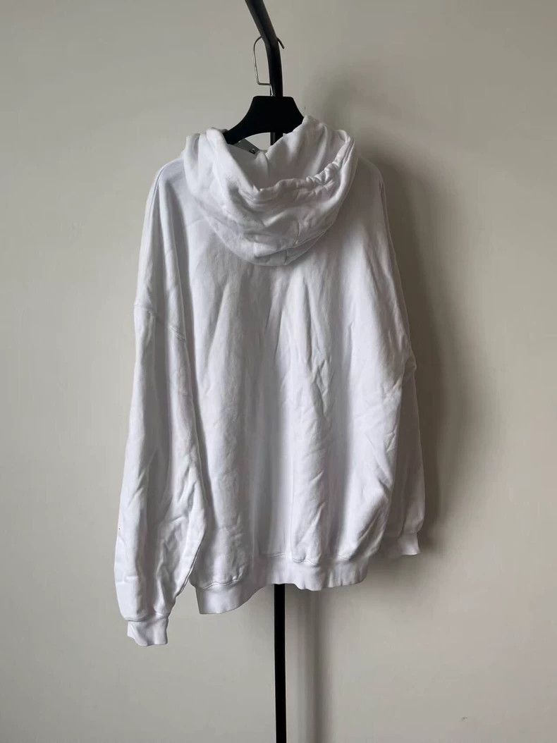 Other Balenciaga Monogrammed fleece drawstring hooded sweatshirt Size US M / EU 48-50 / 2 - 2 Thumbnail