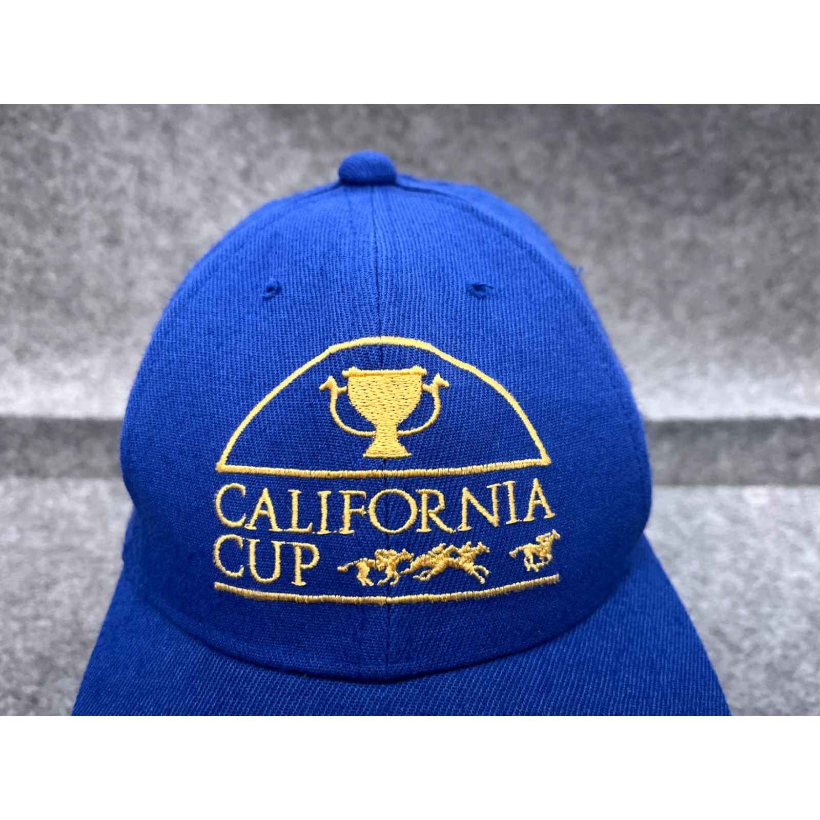Vintage California Cup CTBA Hat Cap Snap Back Adult One Size Blue Cotton Twill Horse Racing Size ONE SIZE - 2 Thumbnail