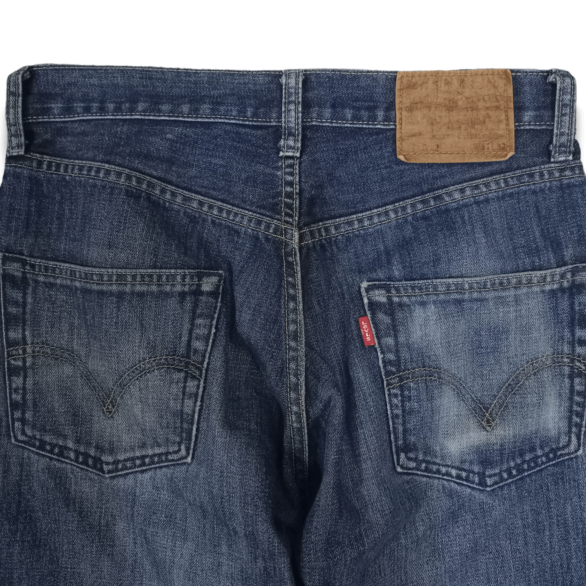 Levi's × Levi's Vintage Clothing Vintage 90s Levis Blue Wash Baggy Distressed Jeans 30x28 Size US 30 / EU 46 - 6 Thumbnail