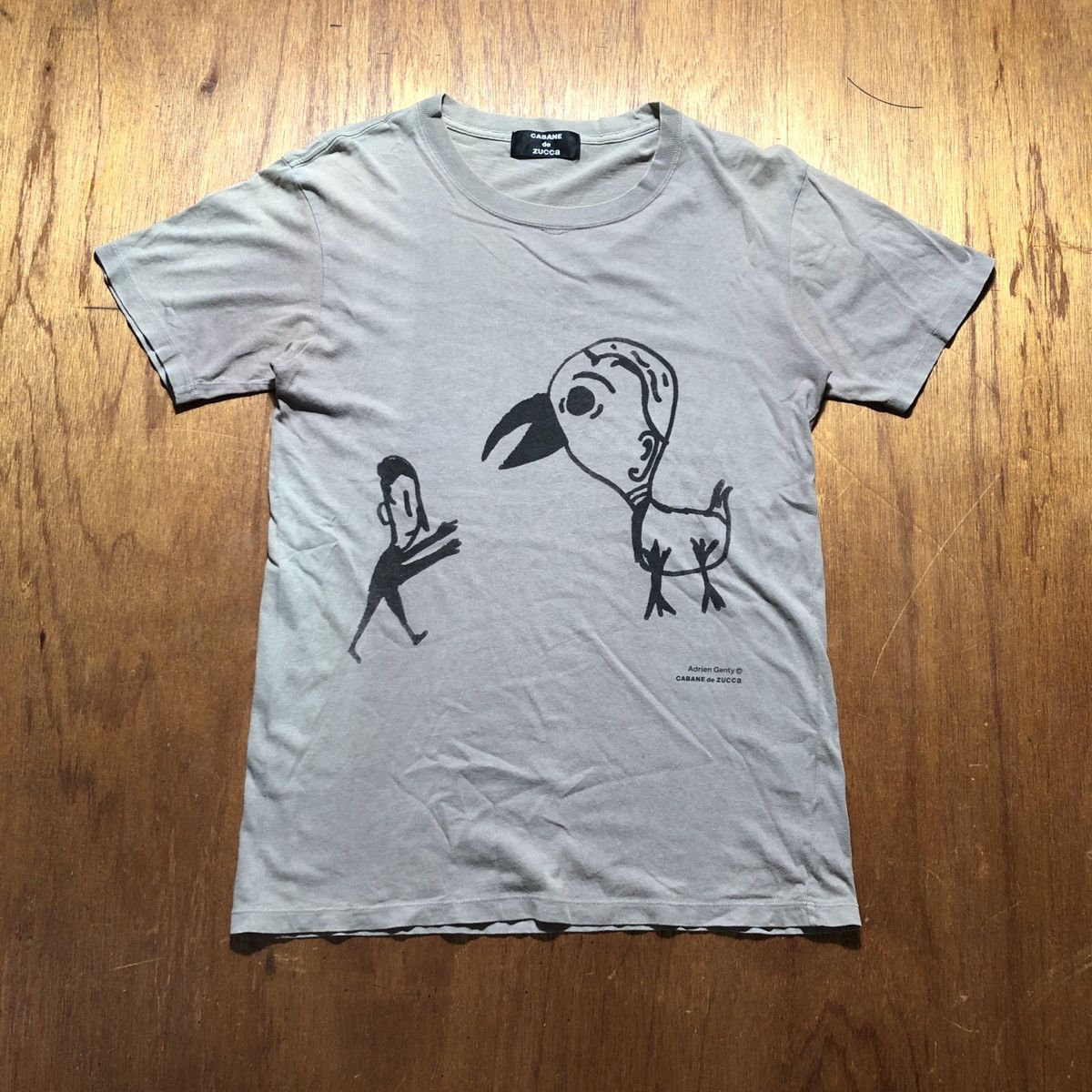 CABANE de ZUCCa × Issey Miyake × Japanese Brand Cabane de Zucca T-Shirt by Adrein Genty Size US S / EU 44-46 / 1 - 1 Thumbnail