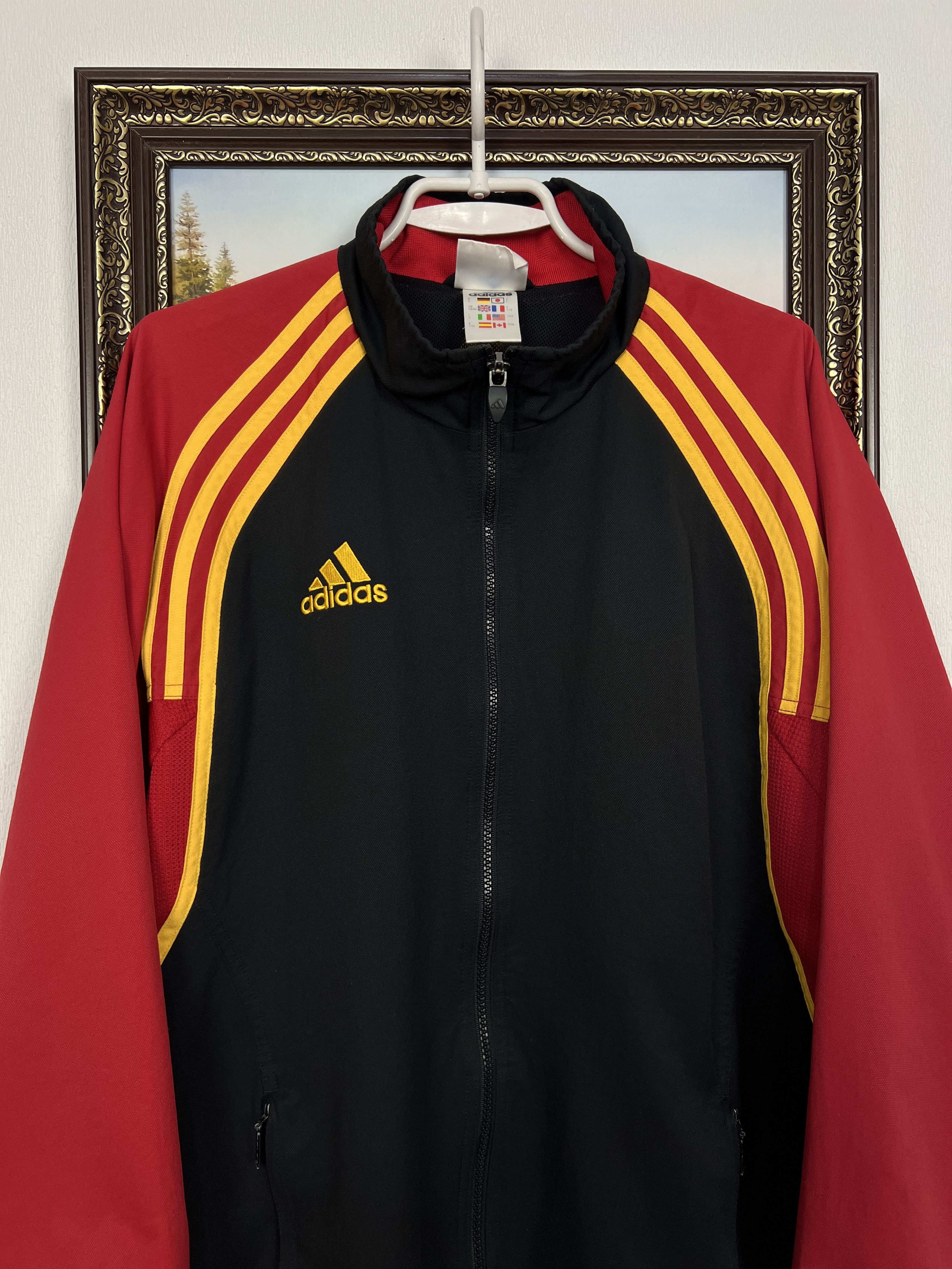 Adidas Vintage 90's Germany Deutschland Olympics Jacket Track Top Size US M / EU 48-50 / 2 - 2 Thumbnail