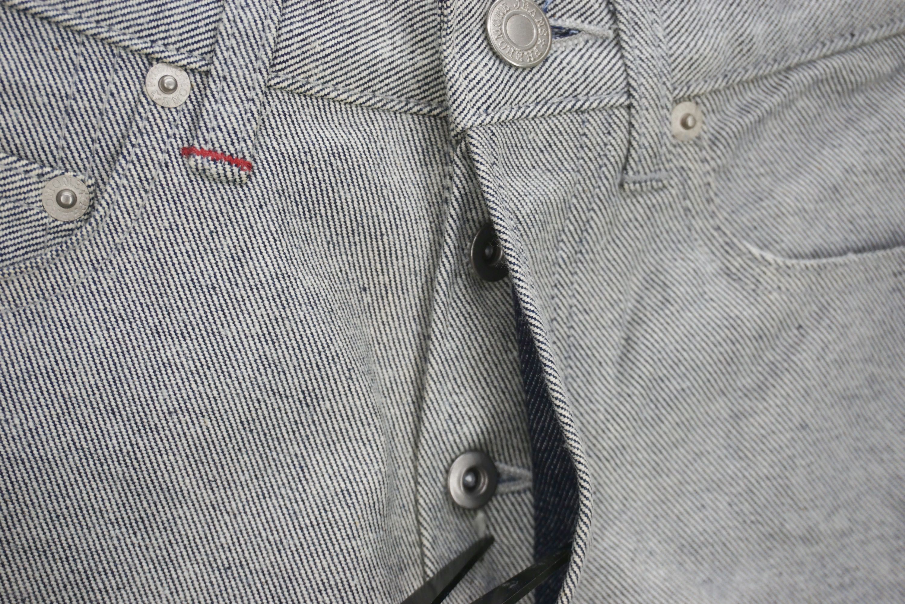 Japanese Brand Pheromone Jeans Size W27xL31.5 High-Waisted Reversed Denim Size 27" / US 4 / IT 40 - 7 Thumbnail