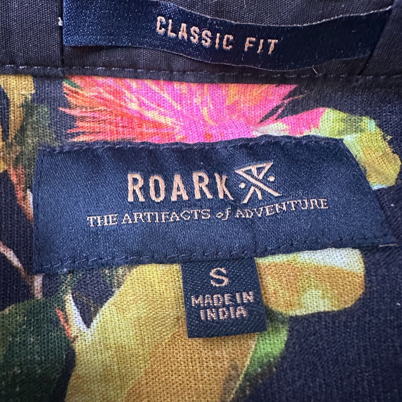 Roark Roark Scholar La Selva Shirt Men S Black Button Up Hawaiian Size US S / EU 44-46 / 1 - 6 Thumbnail