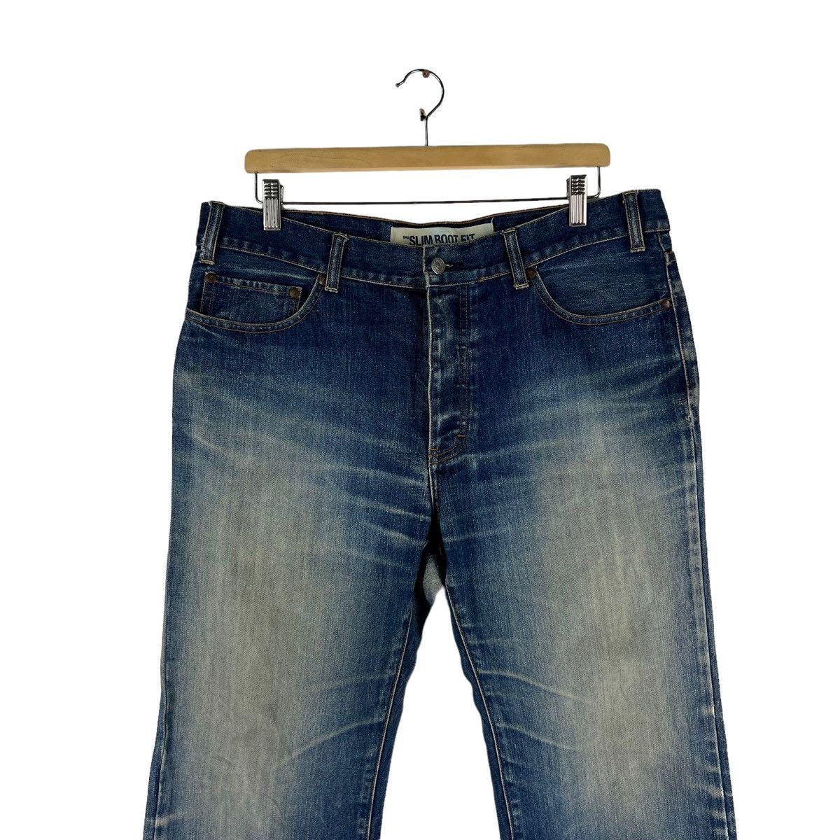 Japanese Brand 🔥Vtg Gap 1969 Denim Jeans Pants Selvedges Size US 38 / EU 54 - 2 Thumbnail