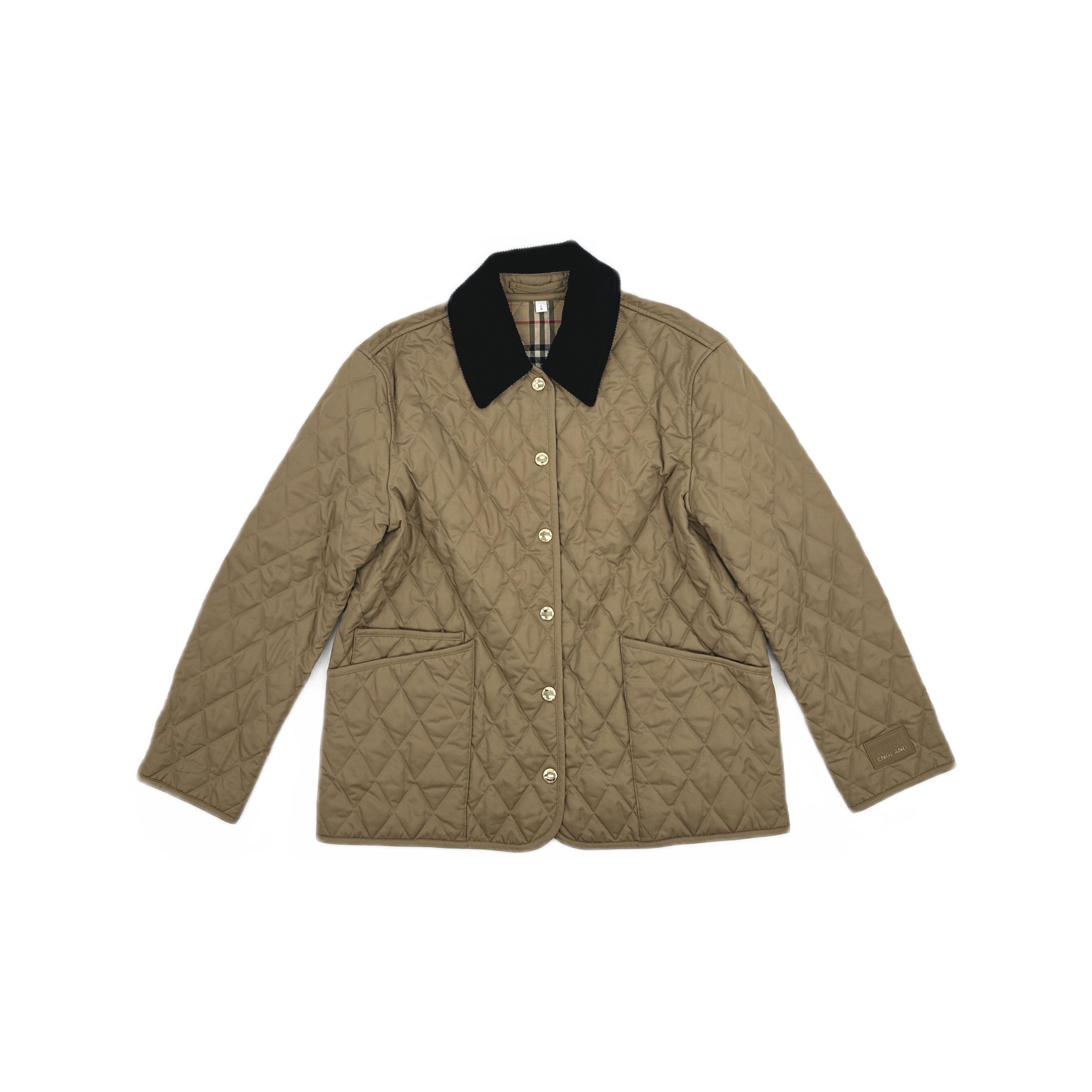 Burberry Burberry Diamond Quilted Jacket Size L Size L / US 10 / IT 46 - 1 Thumbnail