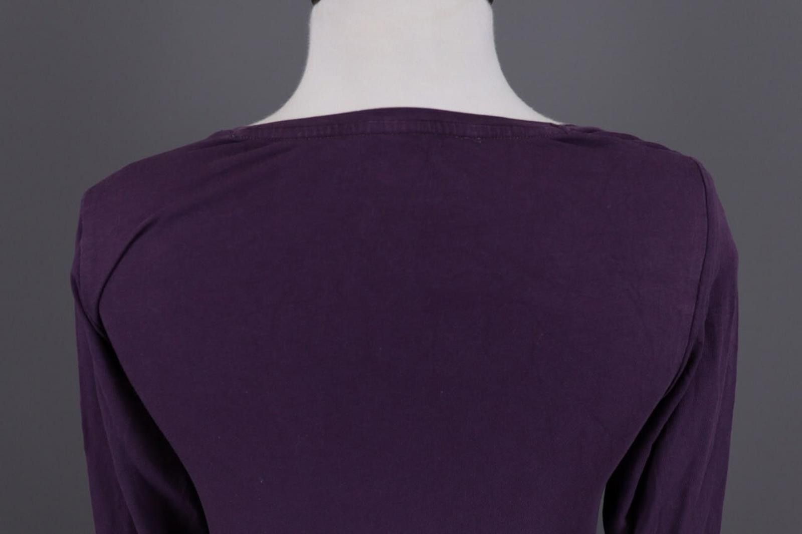 Designer Gudrun Sjoden Purple A-Line Knee Lenght Dress Size XS Size XS / US 0-2 / IT 36-38 - 12 Thumbnail