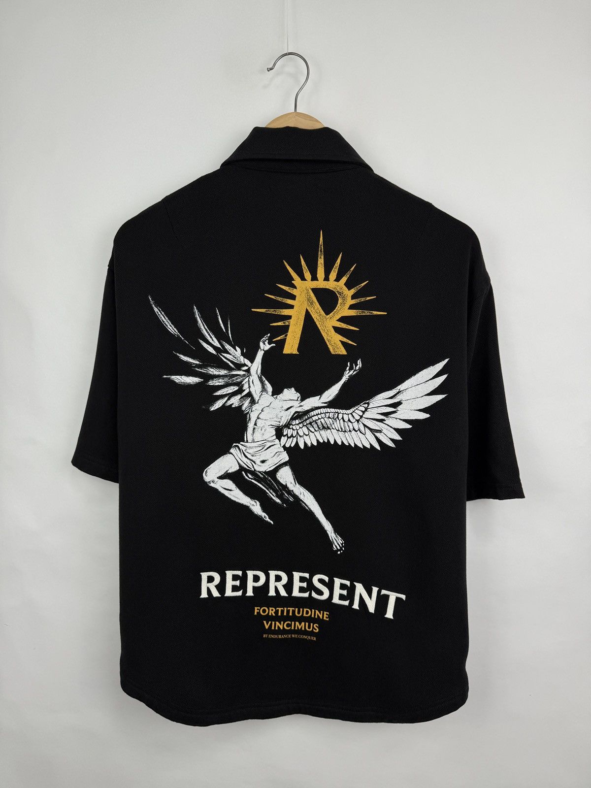 Represent Clo. 🇺🇸 Y2K Represent Clo Icarus Horizons Shirt Rare Retro Size US M / EU 48-50 / 2 - 4 Thumbnail