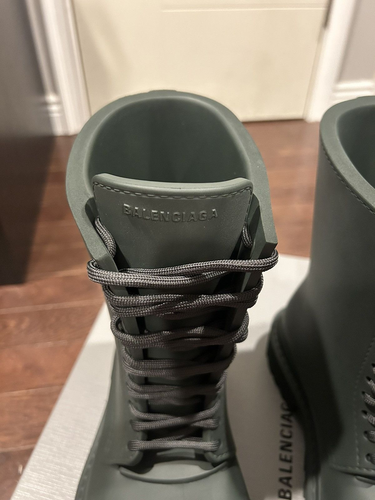 Balenciaga Balenciaga Steriod Boots Dark Khaki Size US 9 / EU 42 - 3 Thumbnail