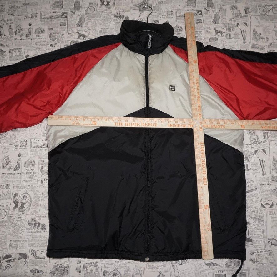 Fila XXL - Vintage Y2K Fila essential embroider puffer 00s jacket Size US XXL / EU 58 / 5 - 4 Thumbnail