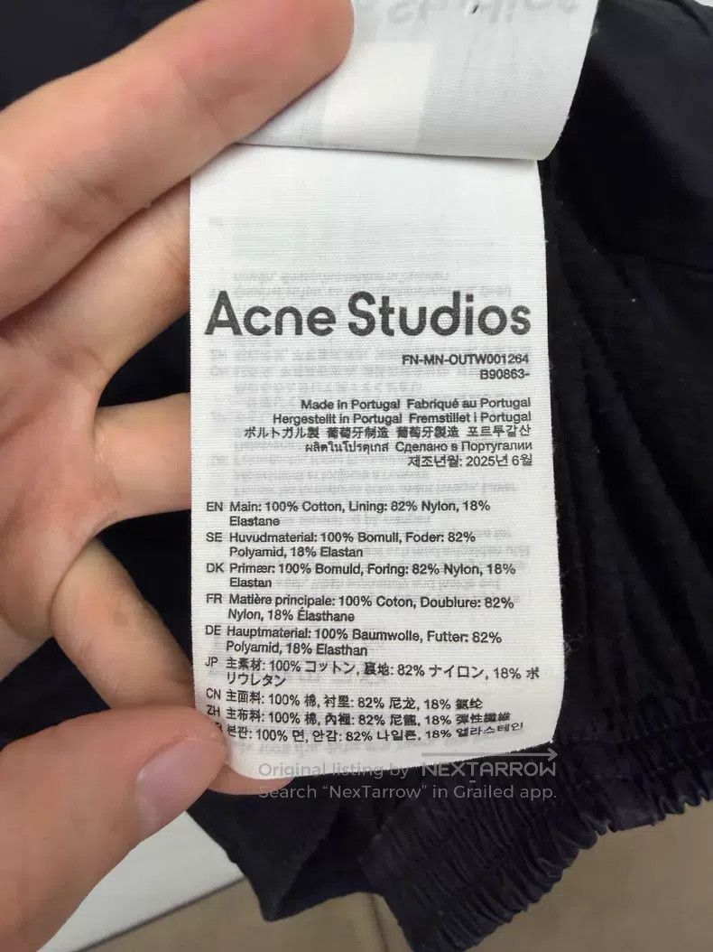 Acne Studios Acne Studios 1996 Series Zipper Back Letter and Number Pri Size US M / EU 48-50 / 2 - 5 Thumbnail