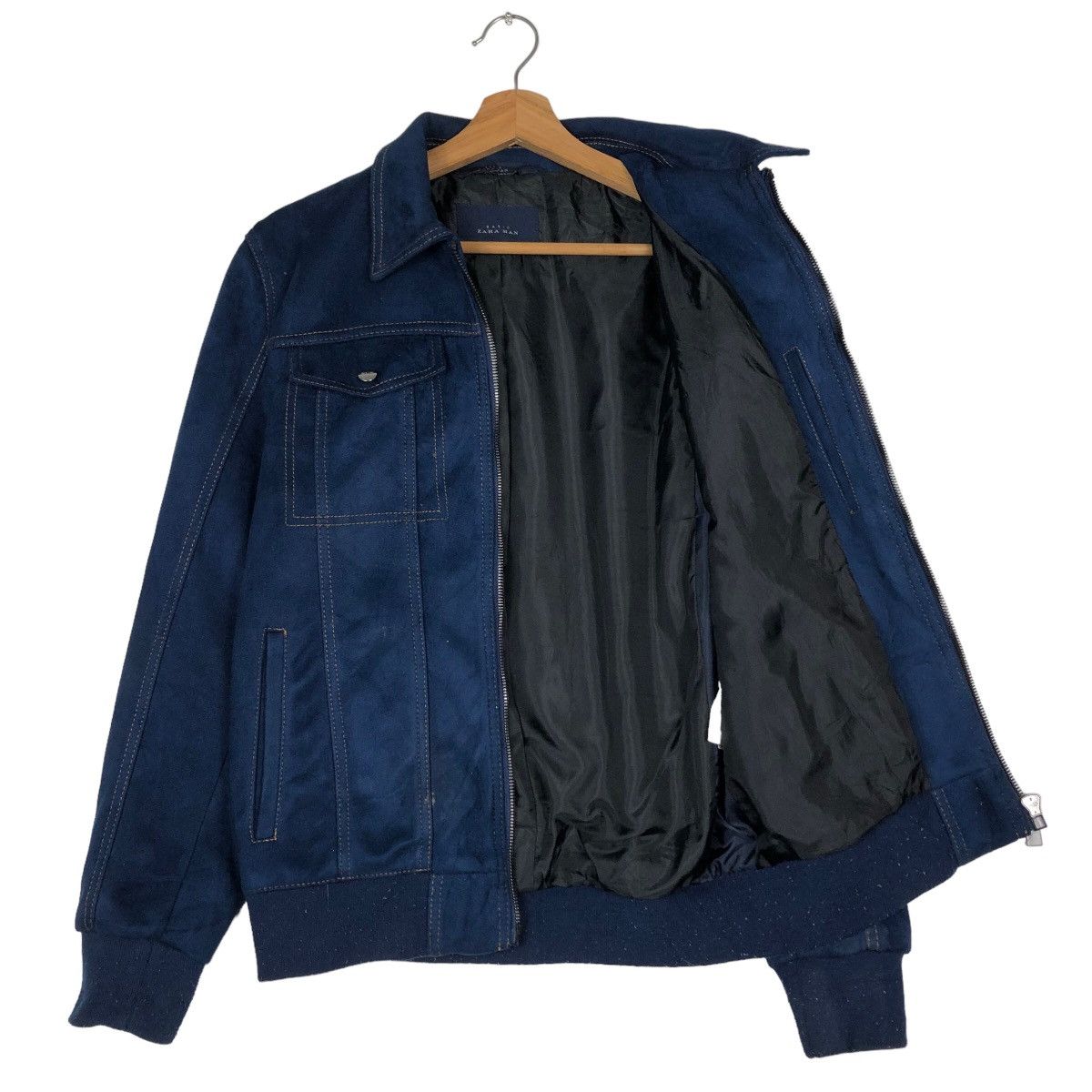 Hysteric Glamour 🔥Vintage Biker Jacket Soft Leather Zara Man Japan Size US M / EU 48-50 / 2 - 11 Thumbnail