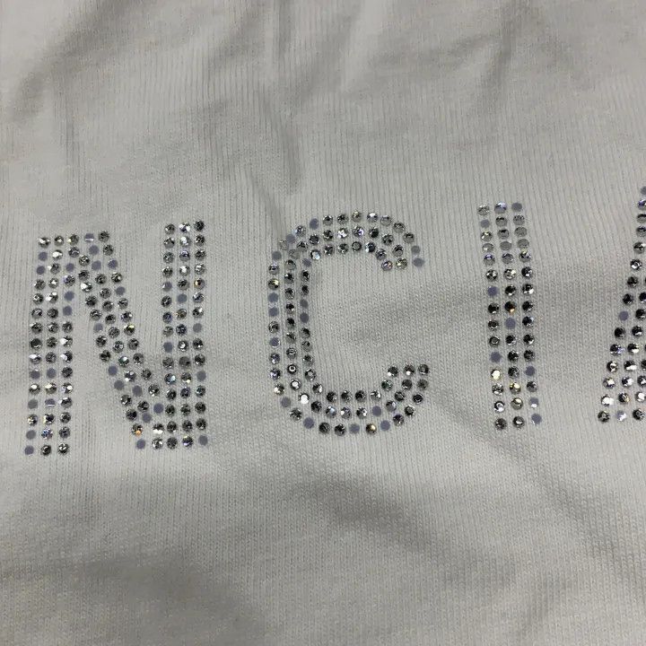 Balenciaga Balenciaga Letter Logo Crystal Embellished T-Shirt 0079-250 Size M / US 6-8 / IT 42-44 - 7 Thumbnail