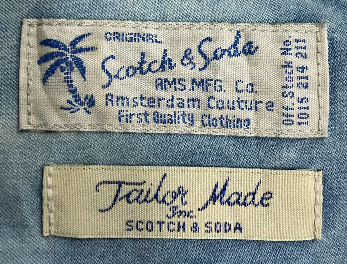 Scotch & Soda Vintage Tailor Made Inc Scotch & Soda Shirt Button Up Size US S / EU 44-46 / 1 - 10 Thumbnail