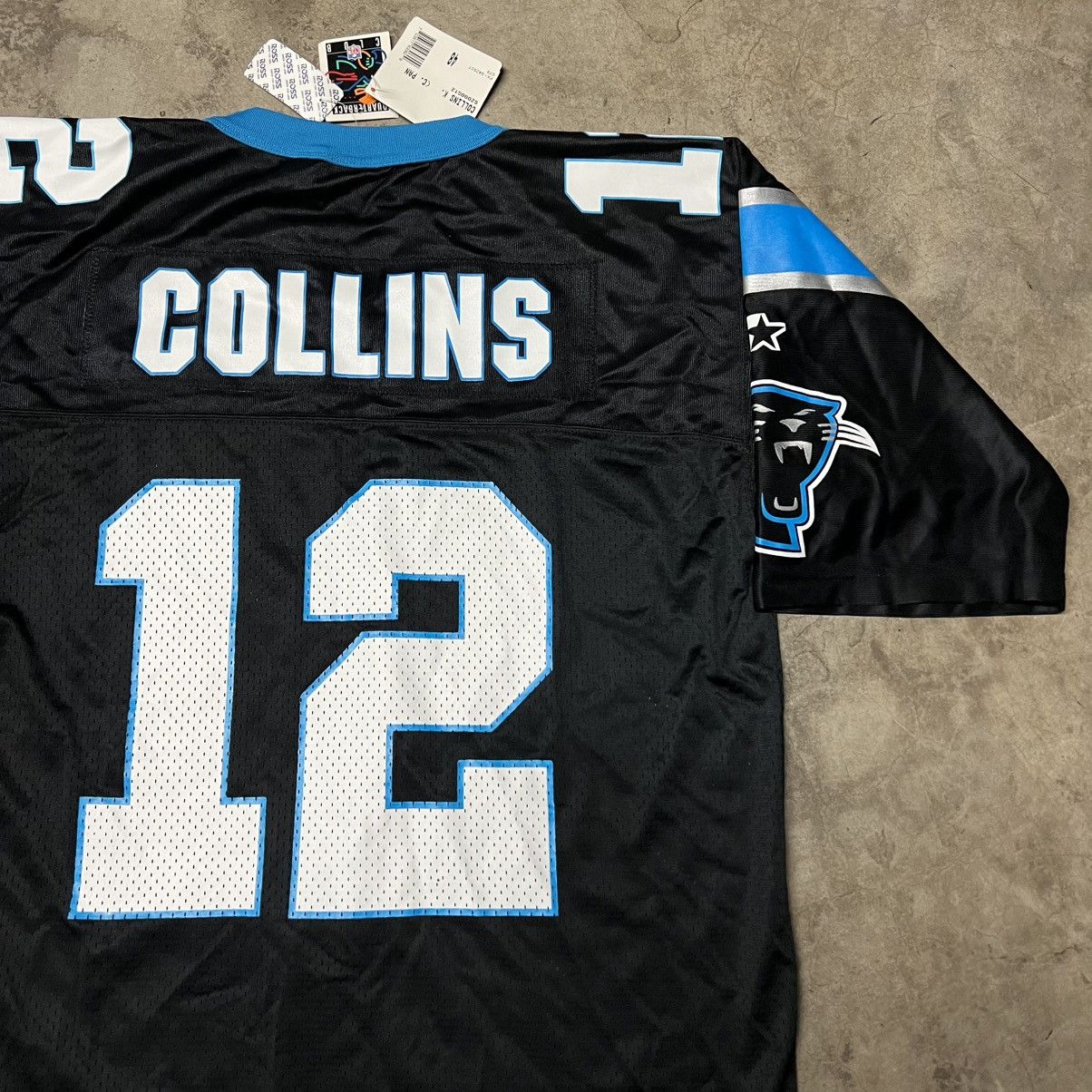 NFL × Vintage Vintage 90’s NFL Carolina Panthers Kerry Collins #12 Jersey Size US L / EU 52-54 / 3 - 1 Thumbnail