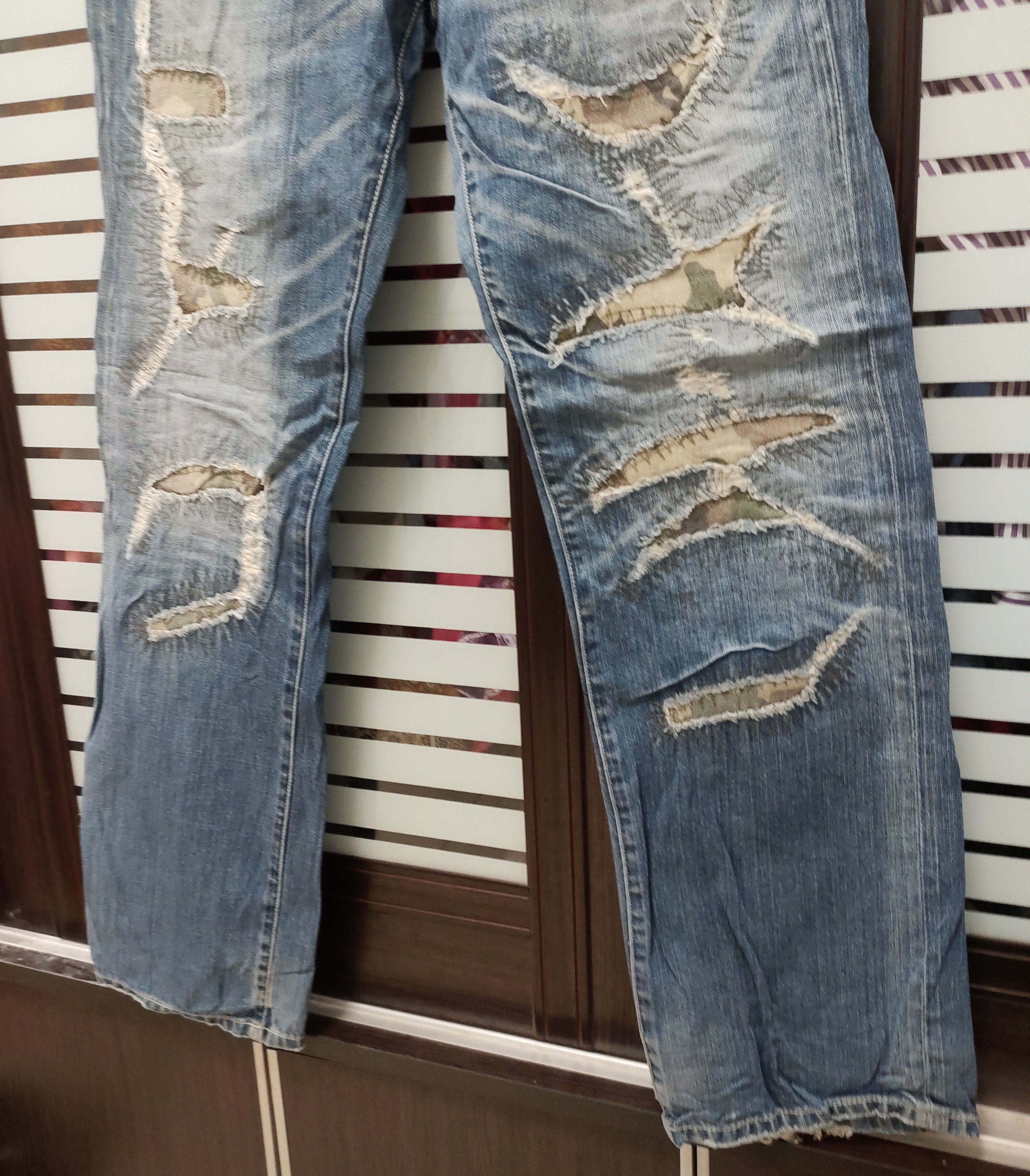 Japanese Brand 💥Japanese Brand Distressed Osaka Big Train 💥 Size US 30 / EU 46 - 5 Thumbnail