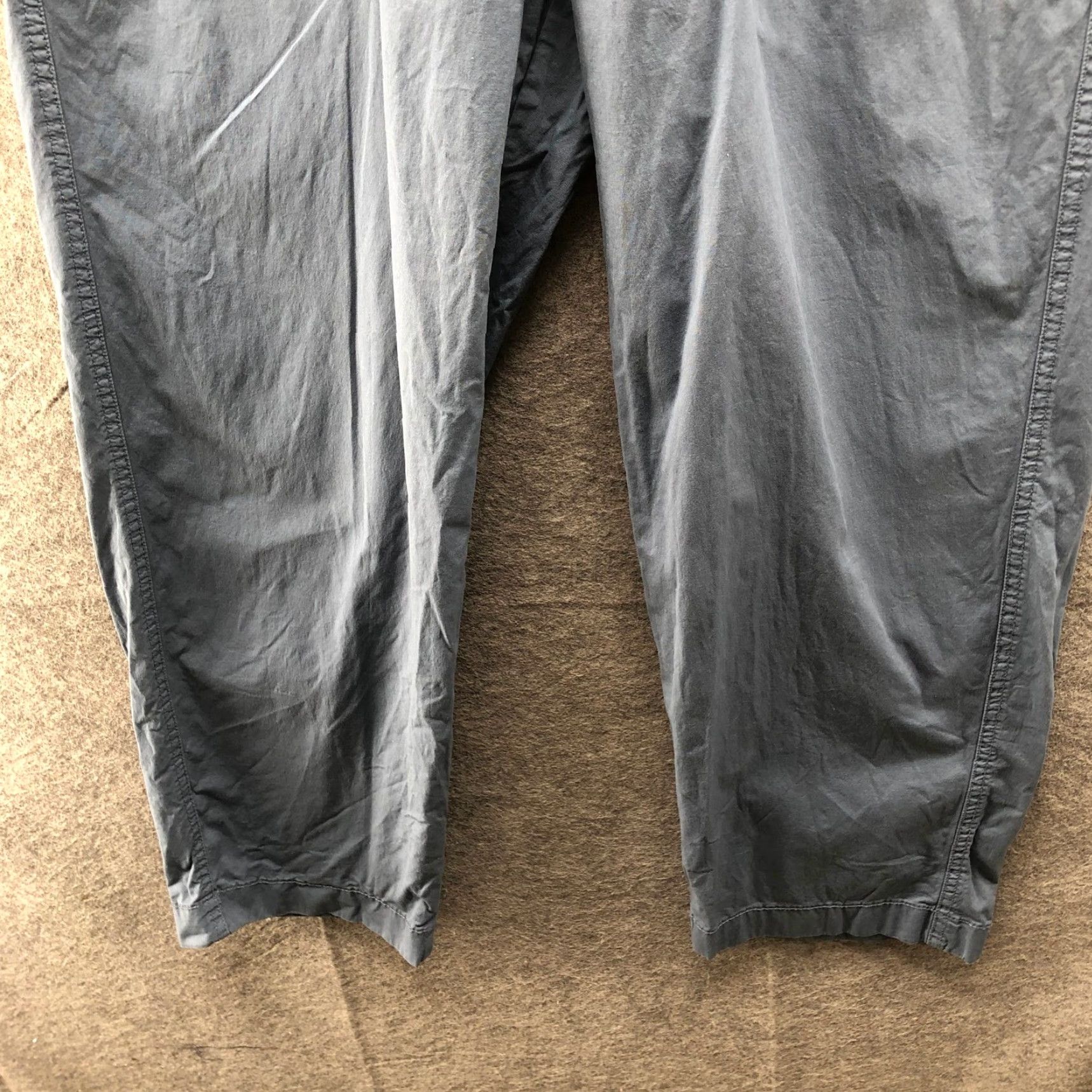 Athleta Uniqlo Pants Womens S Light Blue High Rise Pull On Stretch Waist Ribbed Easy Size 28" / US 6 / IT 42 - 5 Thumbnail