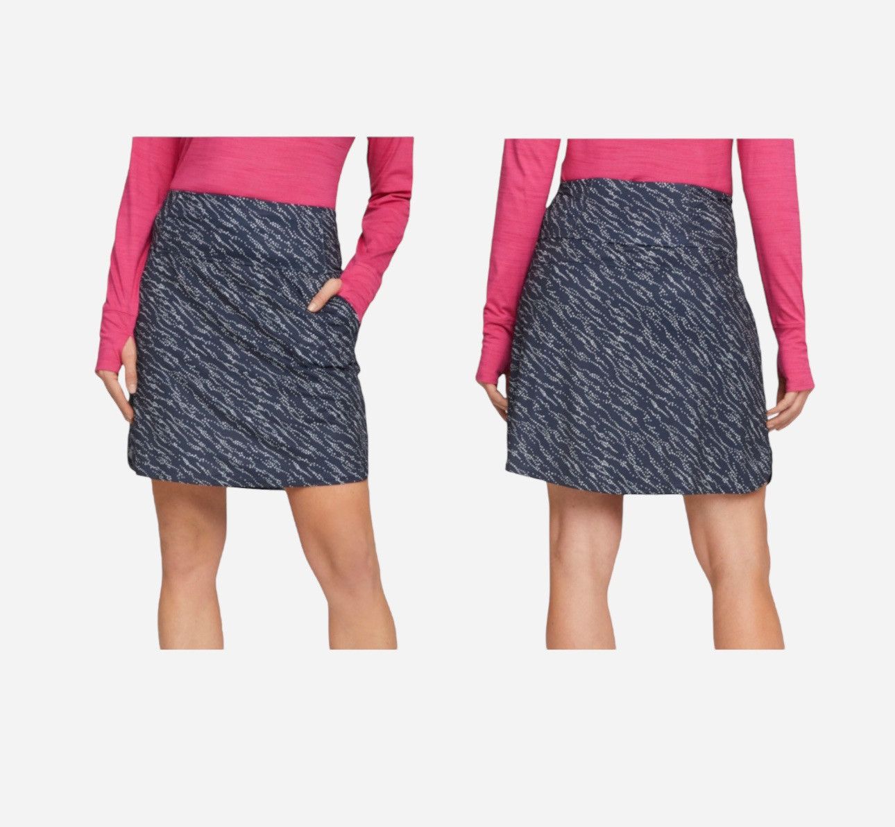 Puma Puma Women’s Navy Blue PWRMESH WhitewaterStretch Skirt sz XL Size 34" / US 12 / IT 48 - 4 Thumbnail