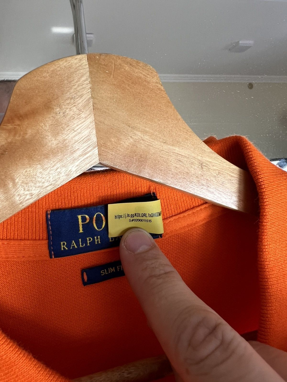 Polo Ralph Lauren 🔥 Ralph Lauren Classic Polo – Bright Orange Minimalist Y2K Size US M / EU 48-50 / 2 - 12 Thumbnail