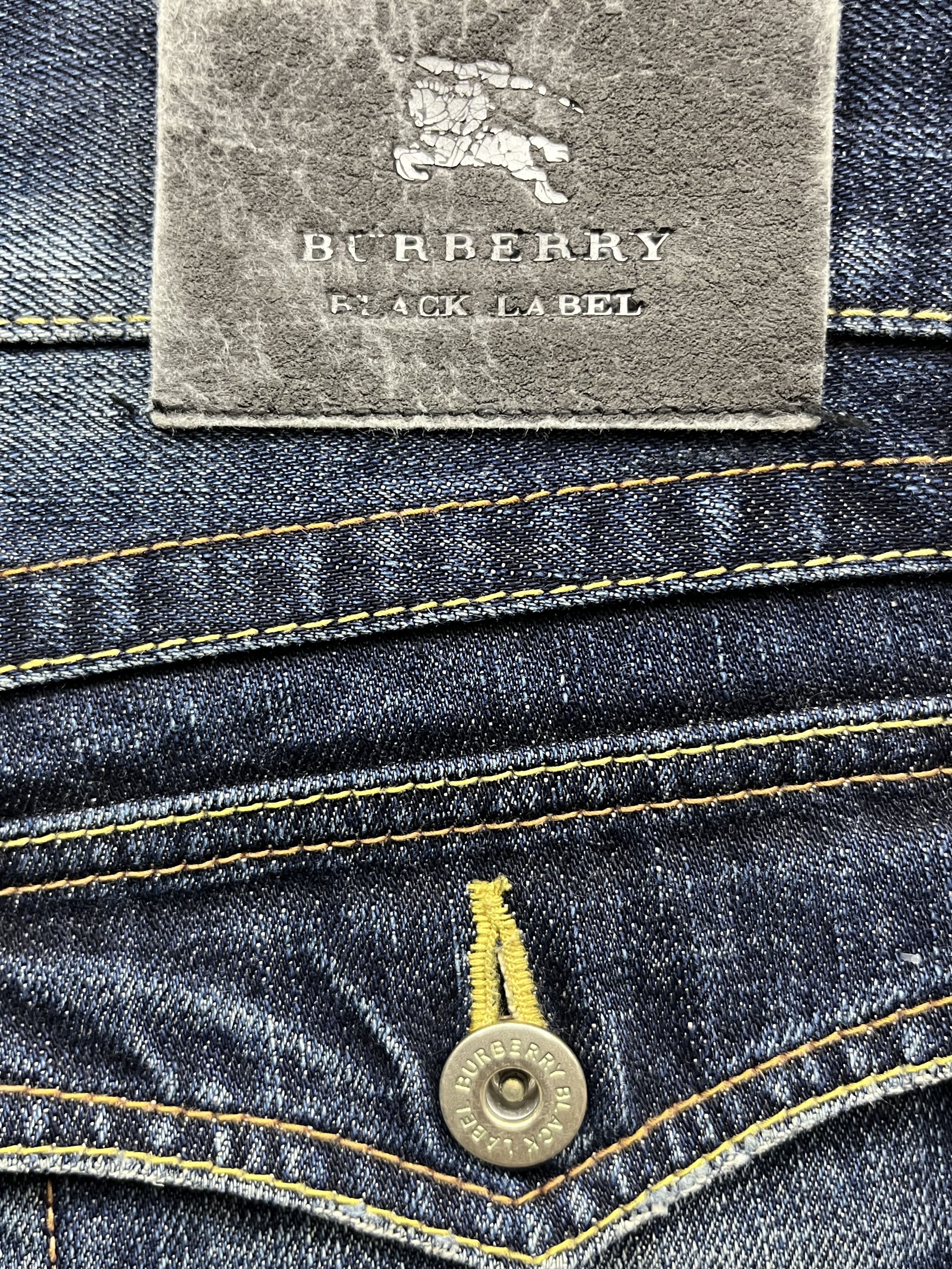 Black Label FLARE🔥BURBERRY BLACK LABEL Nova Check Distressed Denim💥 Size US 32 / EU 48 - 19 Thumbnail