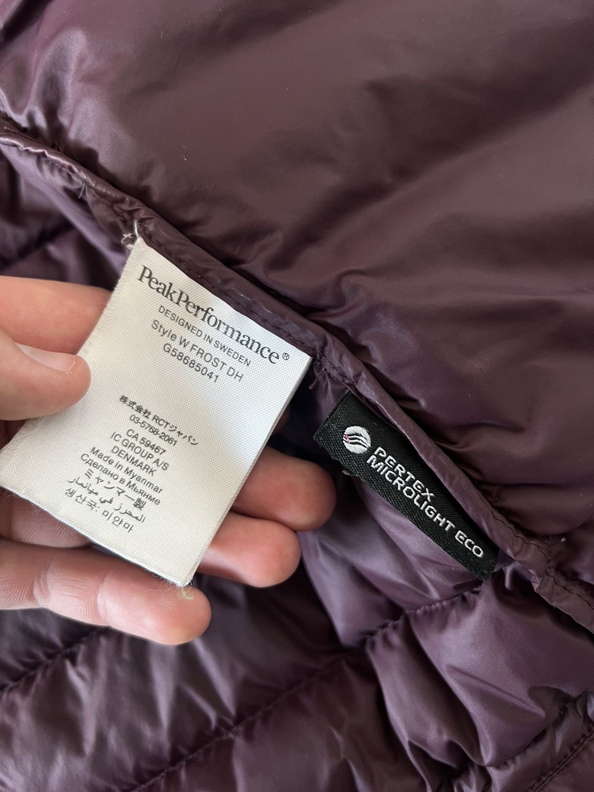 Peak Performance Peak Performance Pertex Microlight Frost Down Hoosie Jacket Size L / US 10 / IT 46 - 20 Thumbnail
