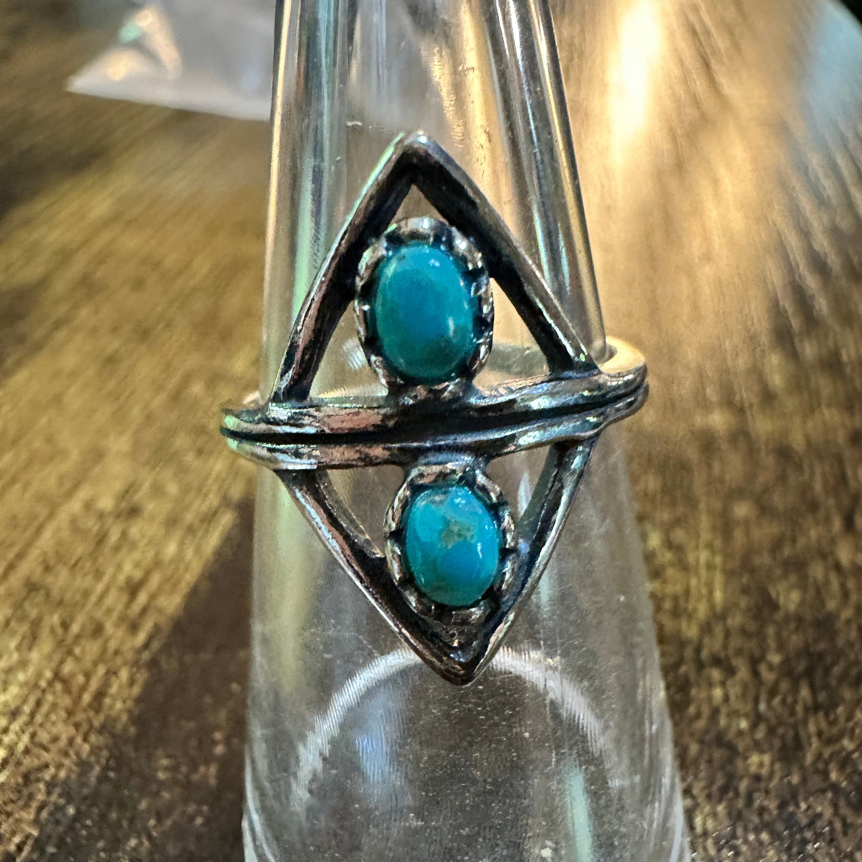 Other Boho Native American Turquoise Serenity Adjustable Sterling Size ONE SIZE - 6 Thumbnail