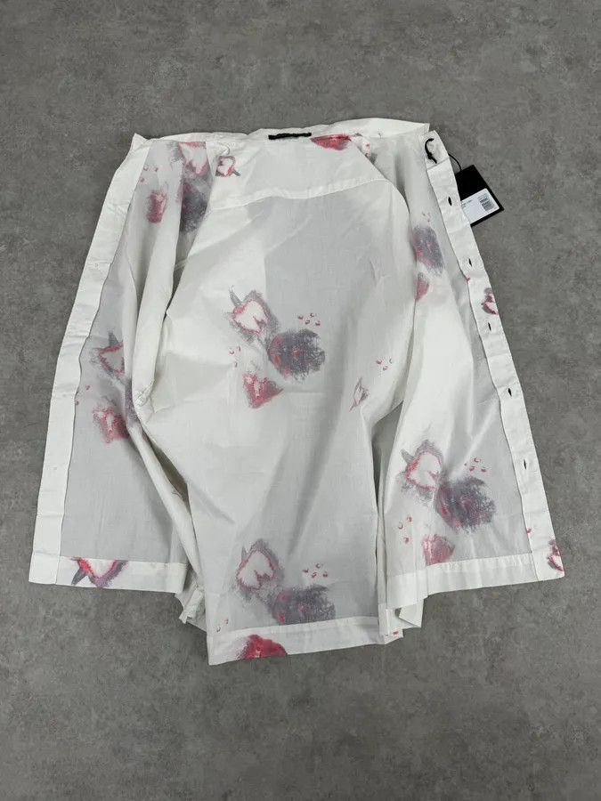 Marithe + Francois Girbaud Marithé + François Girbaud White Strawberry Pattern Short-Sleeve Shirt Size US M / EU 48-50 / 2 - 7 Thumbnail