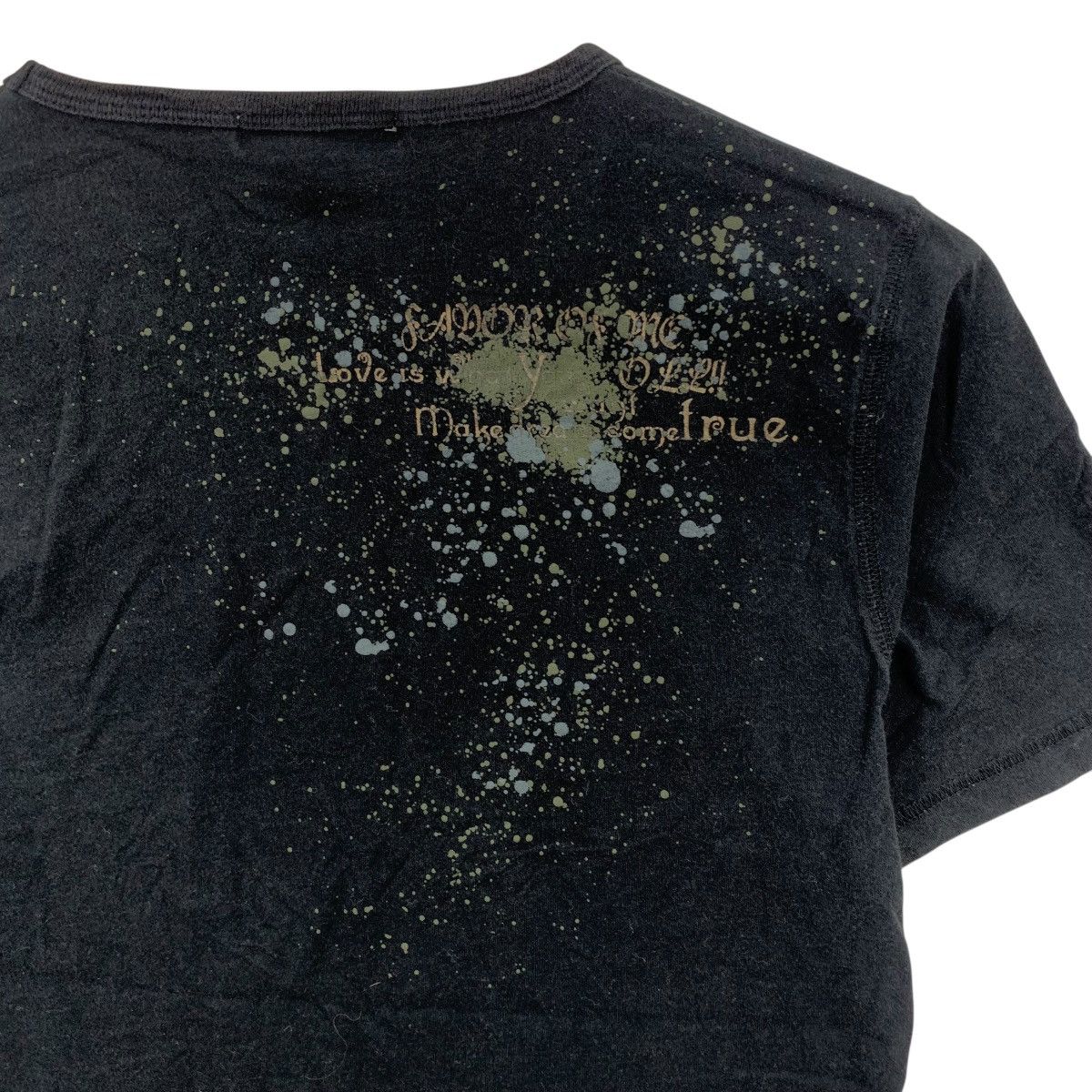 Michel Klein MICHEL KLEIN HOMME Collection Crest Distress Tee Shirt Top Size US XS / EU 42 / 0 - 6 Thumbnail