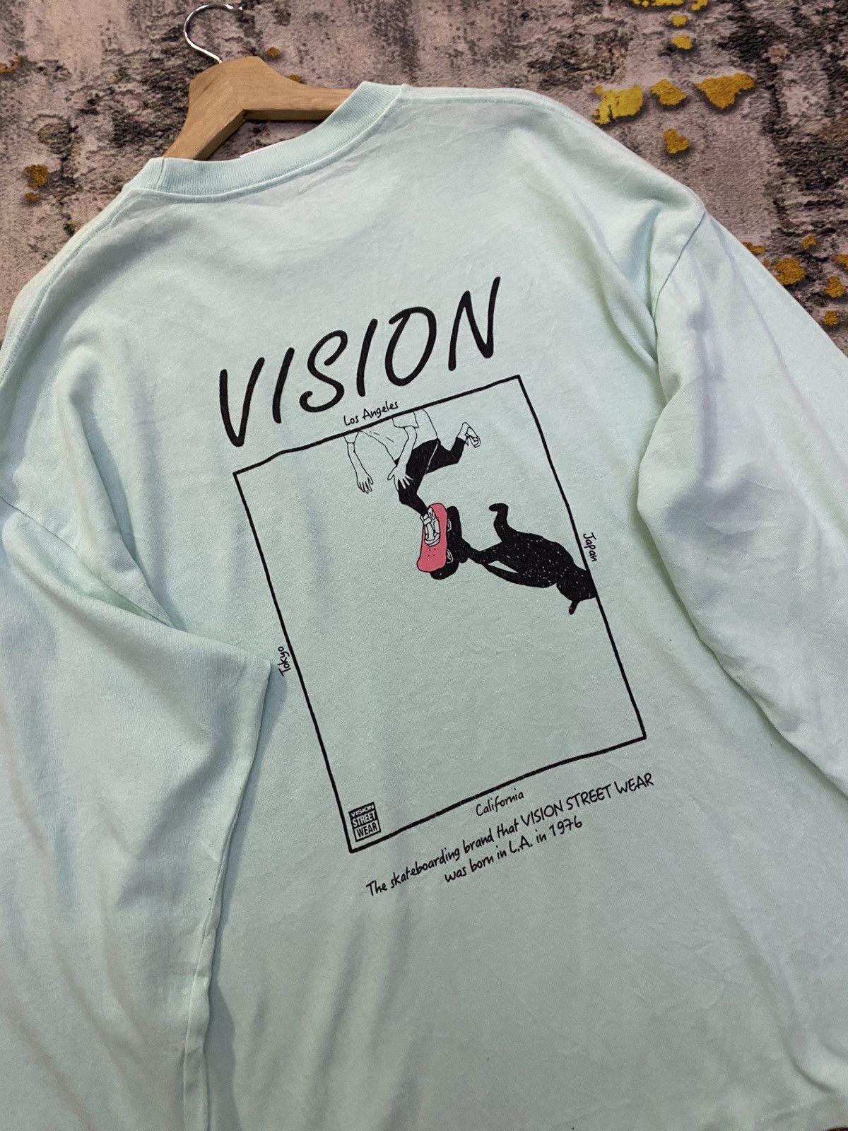 Vision Streetwear Vision Street Wear Skateboarding Oversized Long Sleeve Tee Size US M / EU 48-50 / 2 - 6 Thumbnail