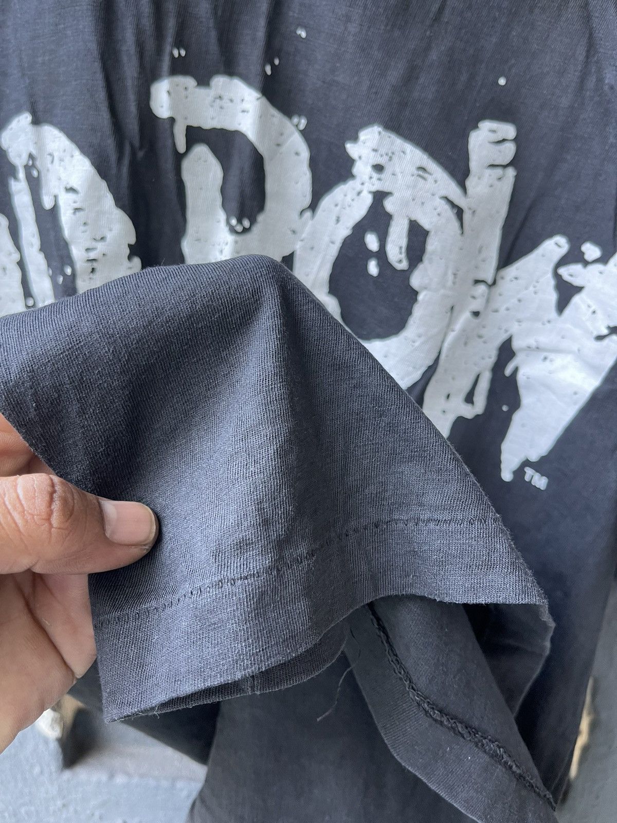 Band Tees × Vintage Vintage Skid Row no fuckin’ frills t-shirt band tee Size US M / EU 48-50 / 2 - 6 Thumbnail