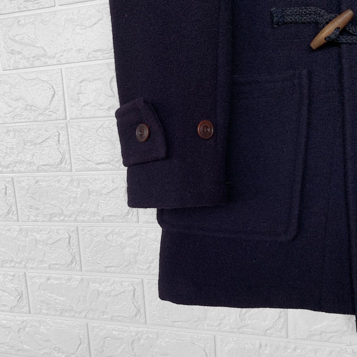 Comme des Garcons CDGH X GLOVERALL DUFFLE COAT WOOL JACKET HOODIE Size US S / EU 44-46 / 1 - 16 Thumbnail