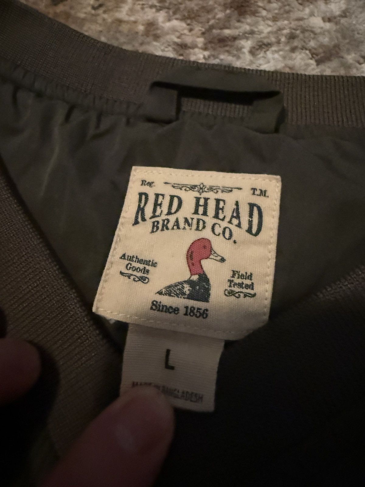 Redhead Red Head Men’s Pullover Olive Hunting Size US L / EU 52-54 / 3 - 3 Thumbnail