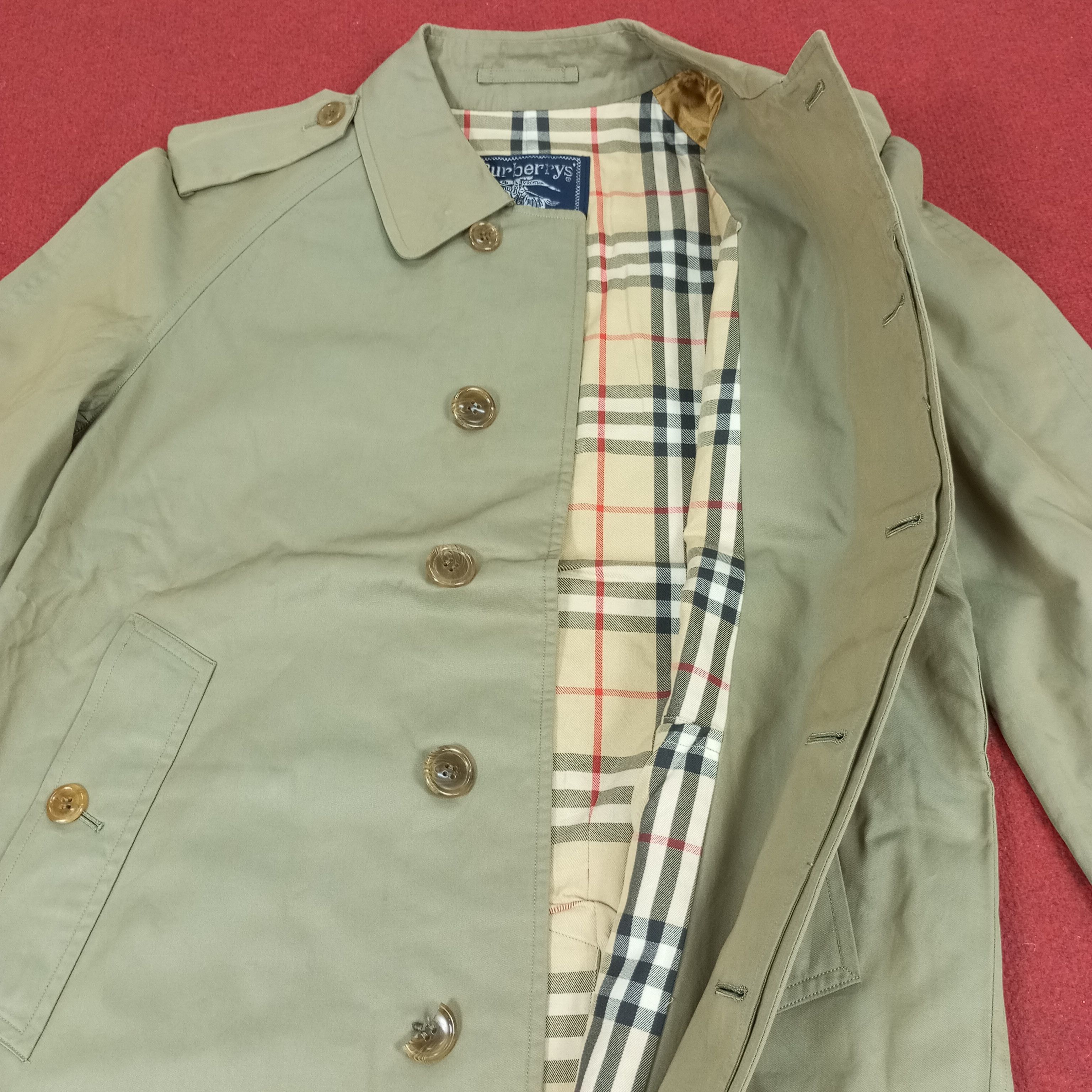 Burberry × Vintage Burberrys Fashion Winter Style Trench Coat Jacket Size US M / EU 48-50 / 2 - 15 Thumbnail