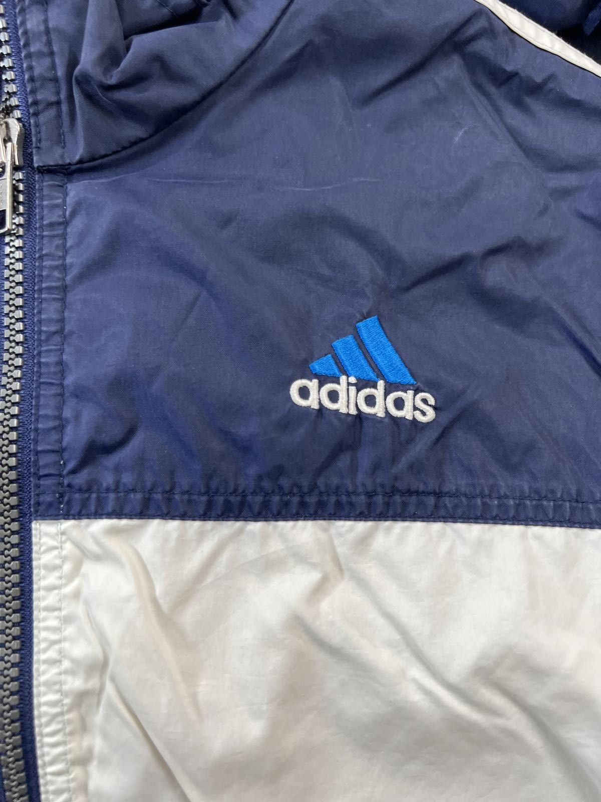 Adidas Vintage Youth Adidas Vintage Windbreaker Jacket M Size US M / EU 48-50 / 2 - 2 Thumbnail