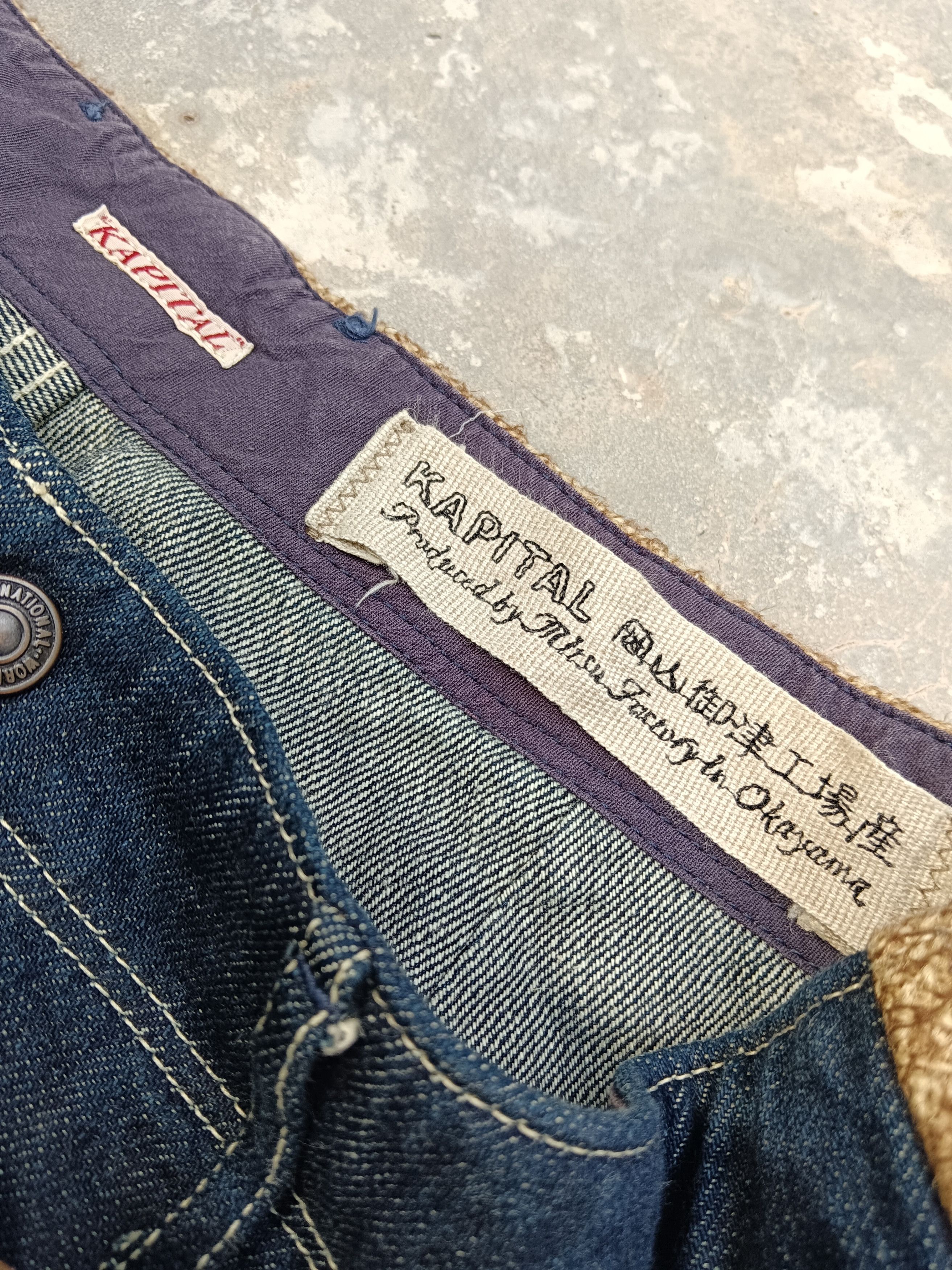Kapital Kapital Blue Denim Size US 32 / EU 48 - 7 Thumbnail