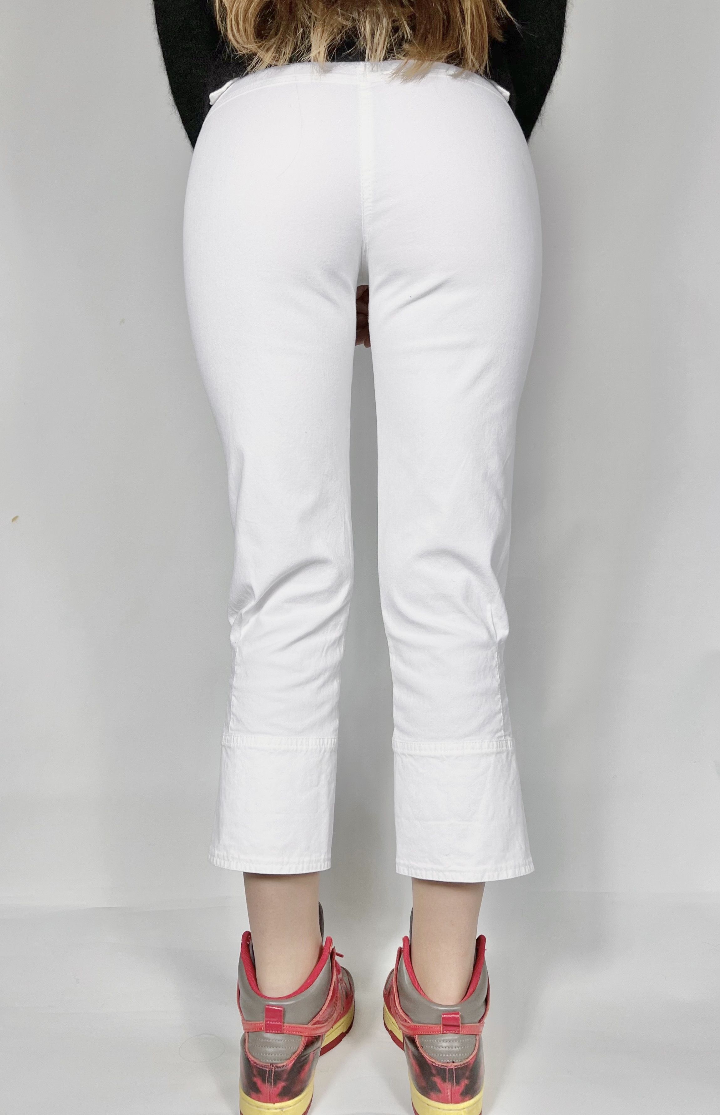 Moncler Y2K Moncler Cropped Pants Shorts Size 28" / US 6 / IT 42 - 6 Thumbnail
