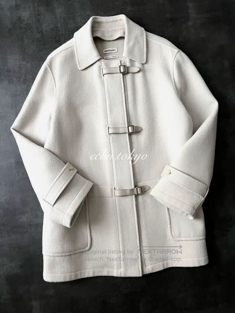 Hermes Hermes Detachable cashmere coat Size M / US 6-8 / IT 42-44 - 5 Thumbnail