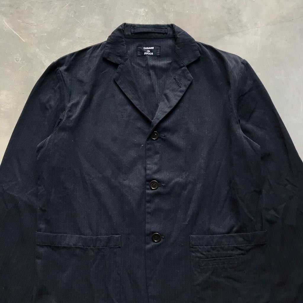 CABANE de ZUCCa × Issey Miyake Sample Cabane De Zucca Blazer Jacket Size 38R - 2 Thumbnail